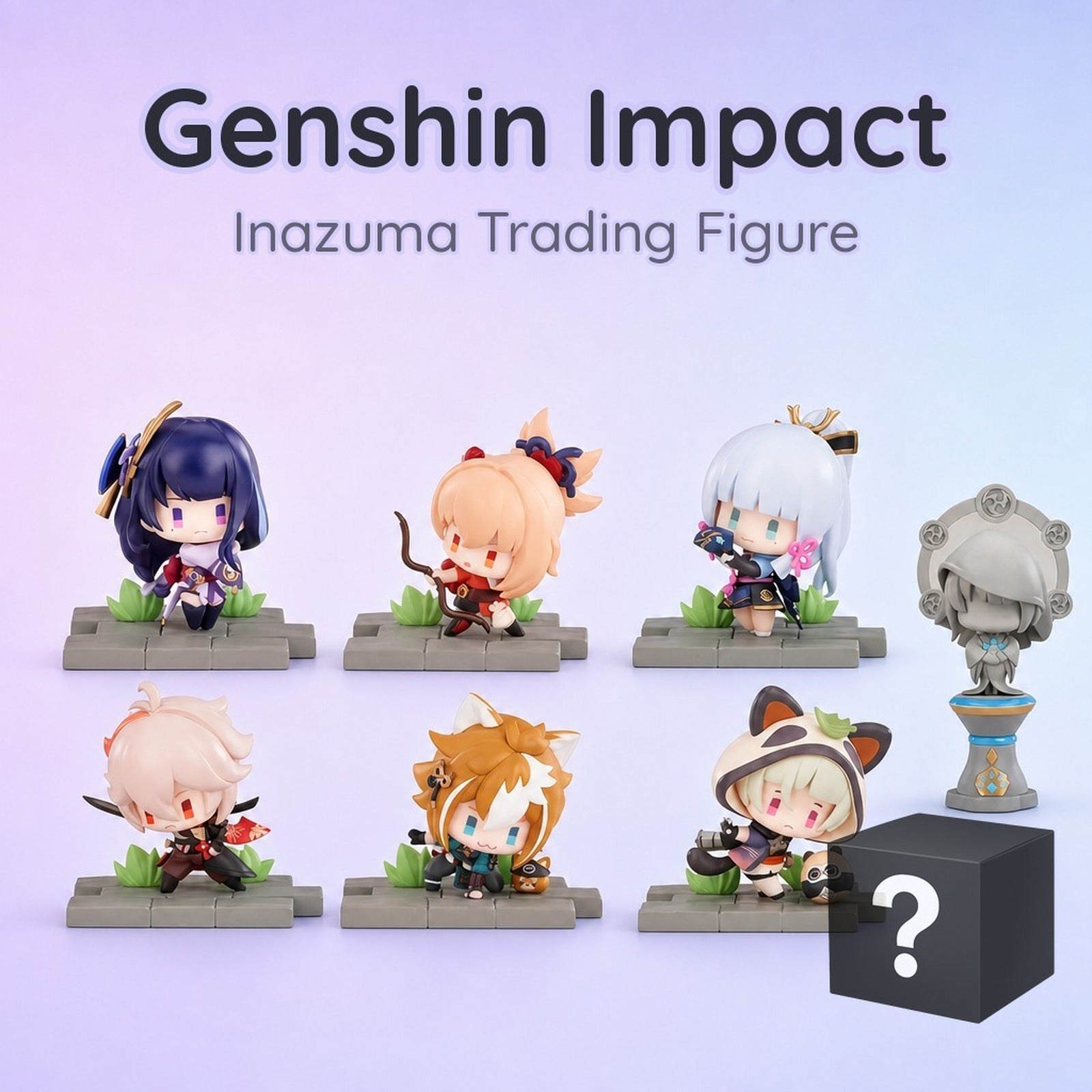 Genshin Impact Gallant Statues of the Battlefield Trading Figure - Inazuma Edition (Blind Box) - Image 1