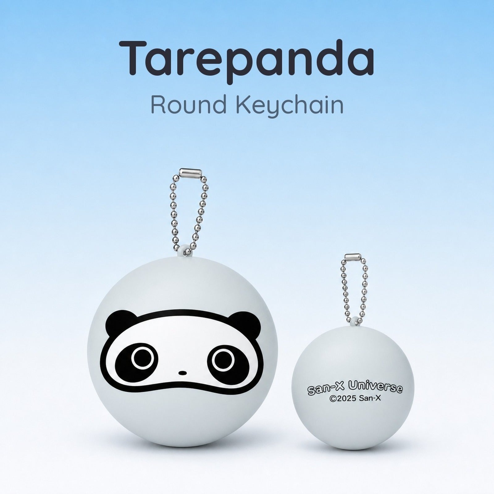 San-X Universe Marucolle! A - Tarepanda Round Collection Keychain - Image 1