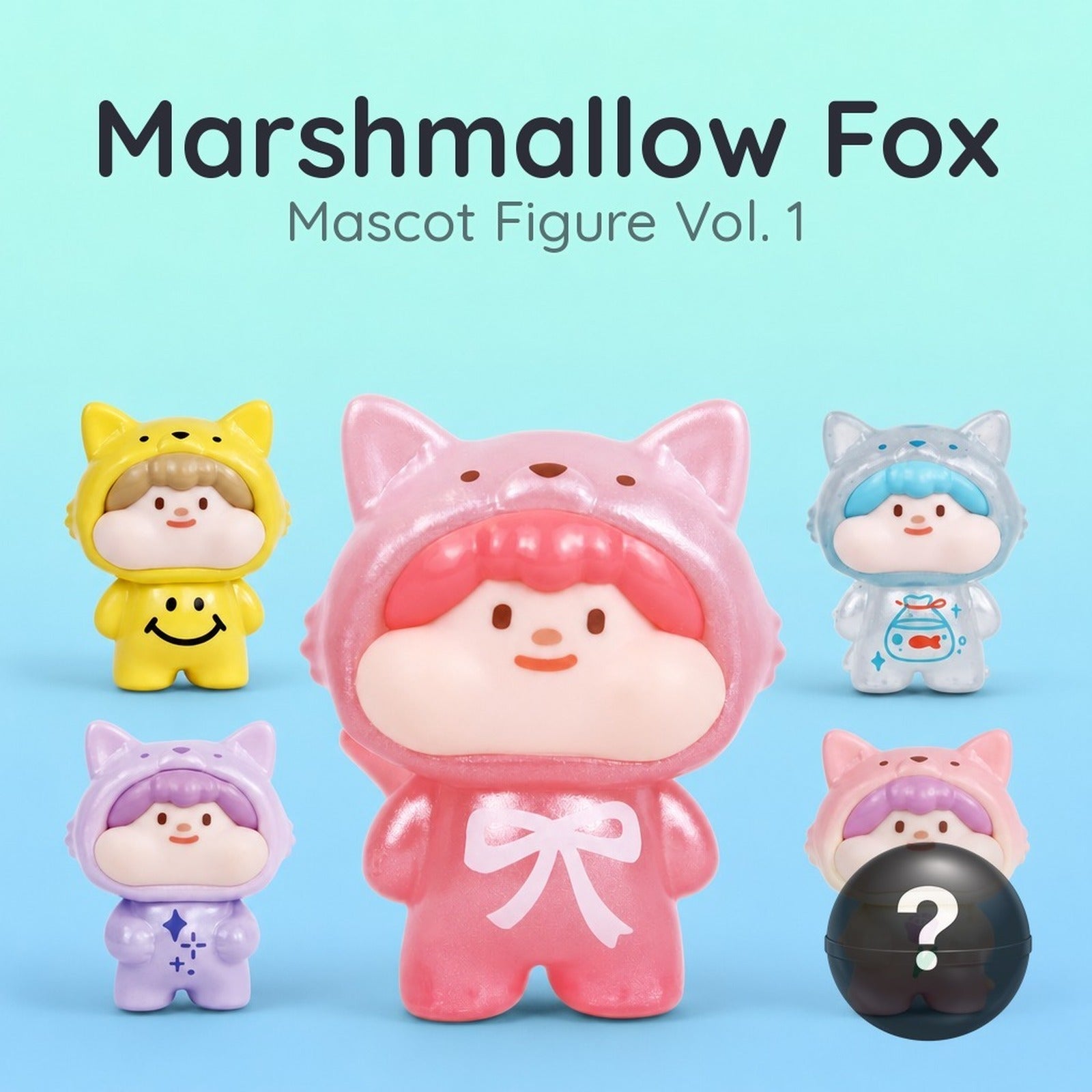 TCP Marshmallow Fox Mascot Figure - Cute Fox Collection Vol. 1 (Blind Capsule) - Image 1