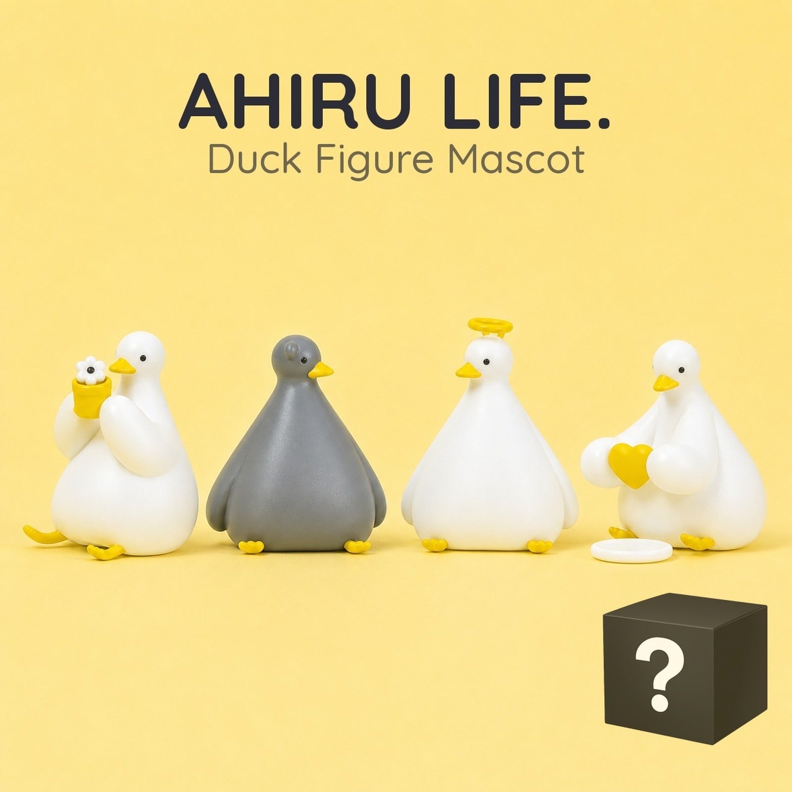 AHIRU LIFE. 3 - Duck Figure Mascot Gachapon Capsule (Blind Box) - Image 1