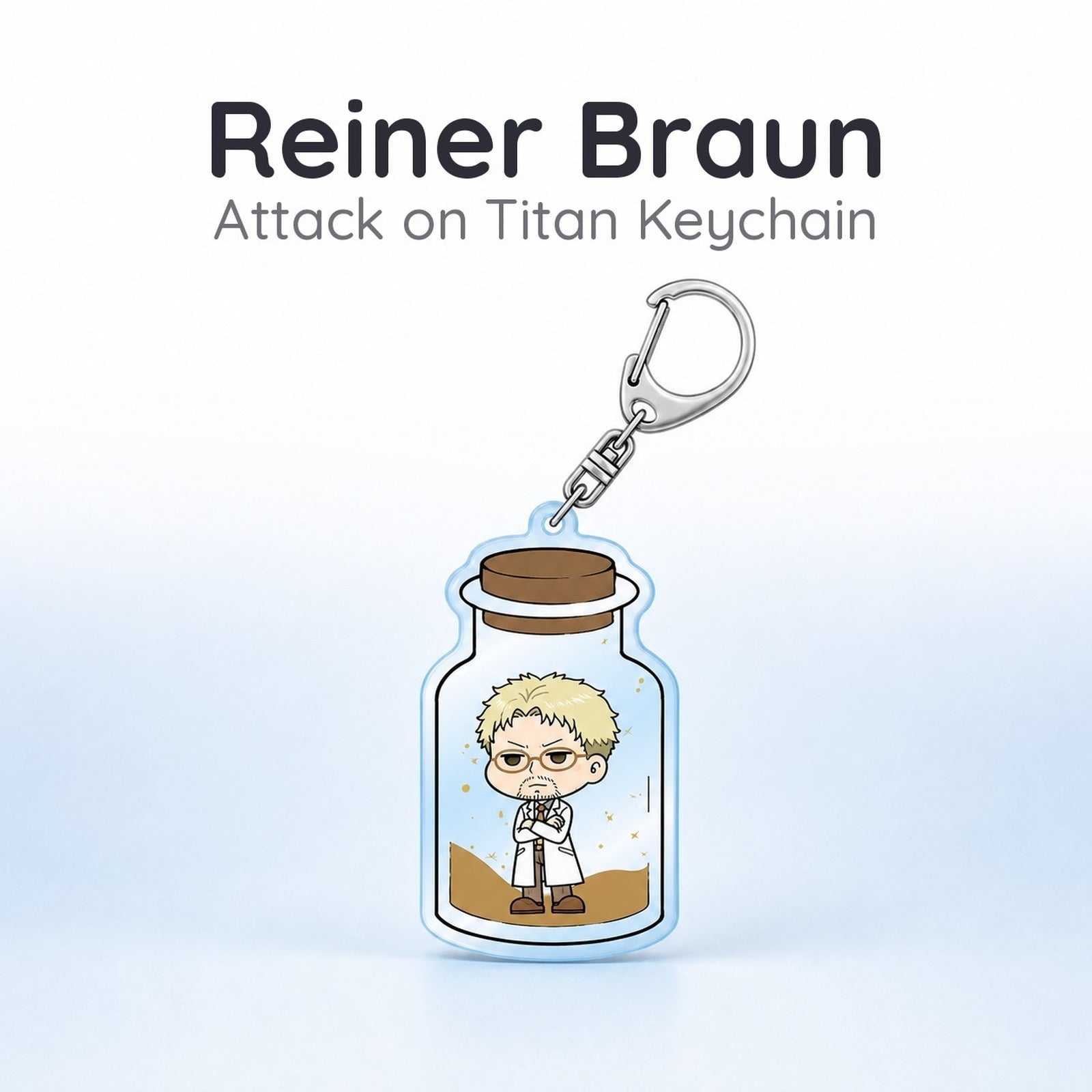 Attack on Titan The Final Season Vol. 15 Acrylic Key Chain - Reiner Braun - Image 1
