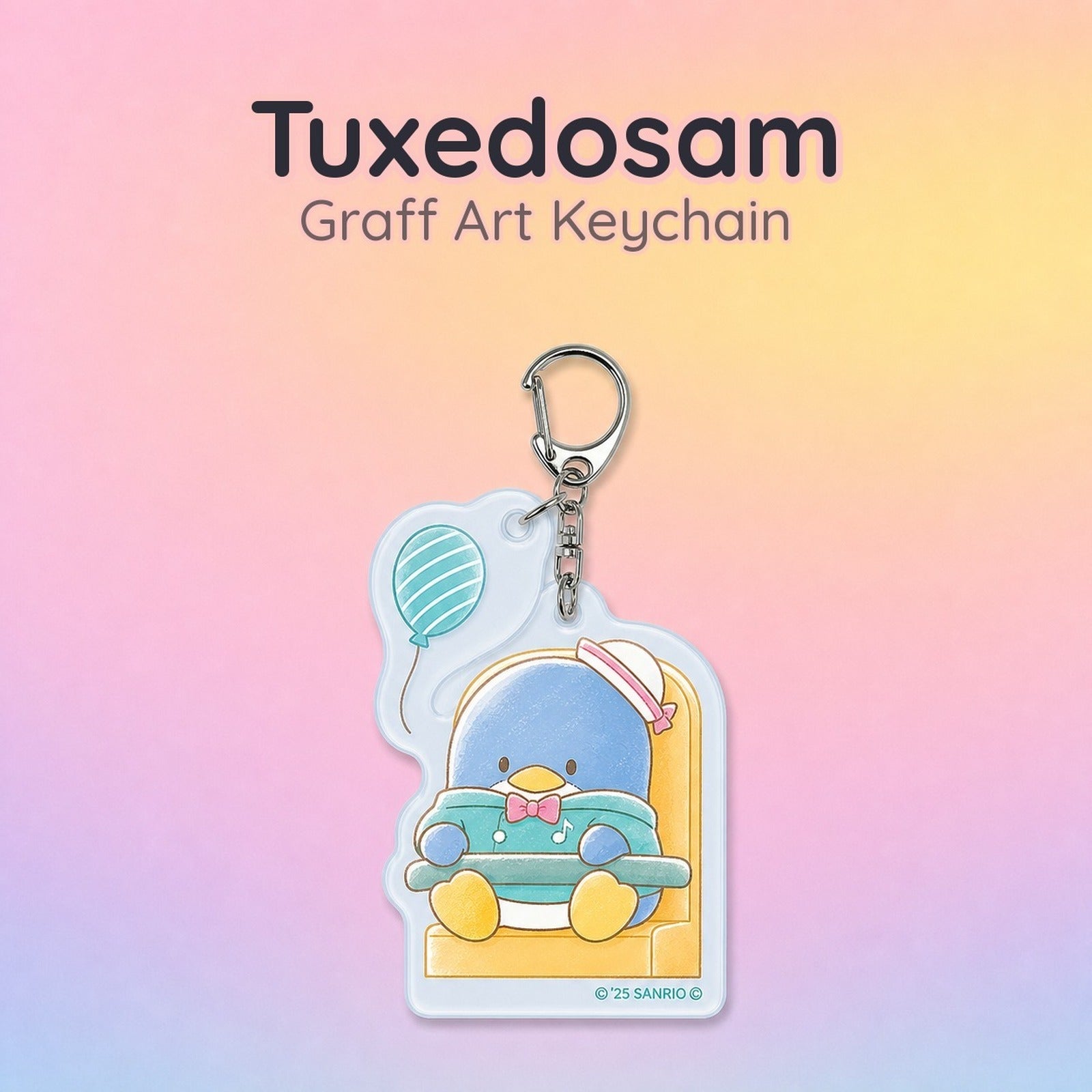 HAPIDANBUI Acrylic Key Chain with Parts 29 - Tuxedosam - Image 1