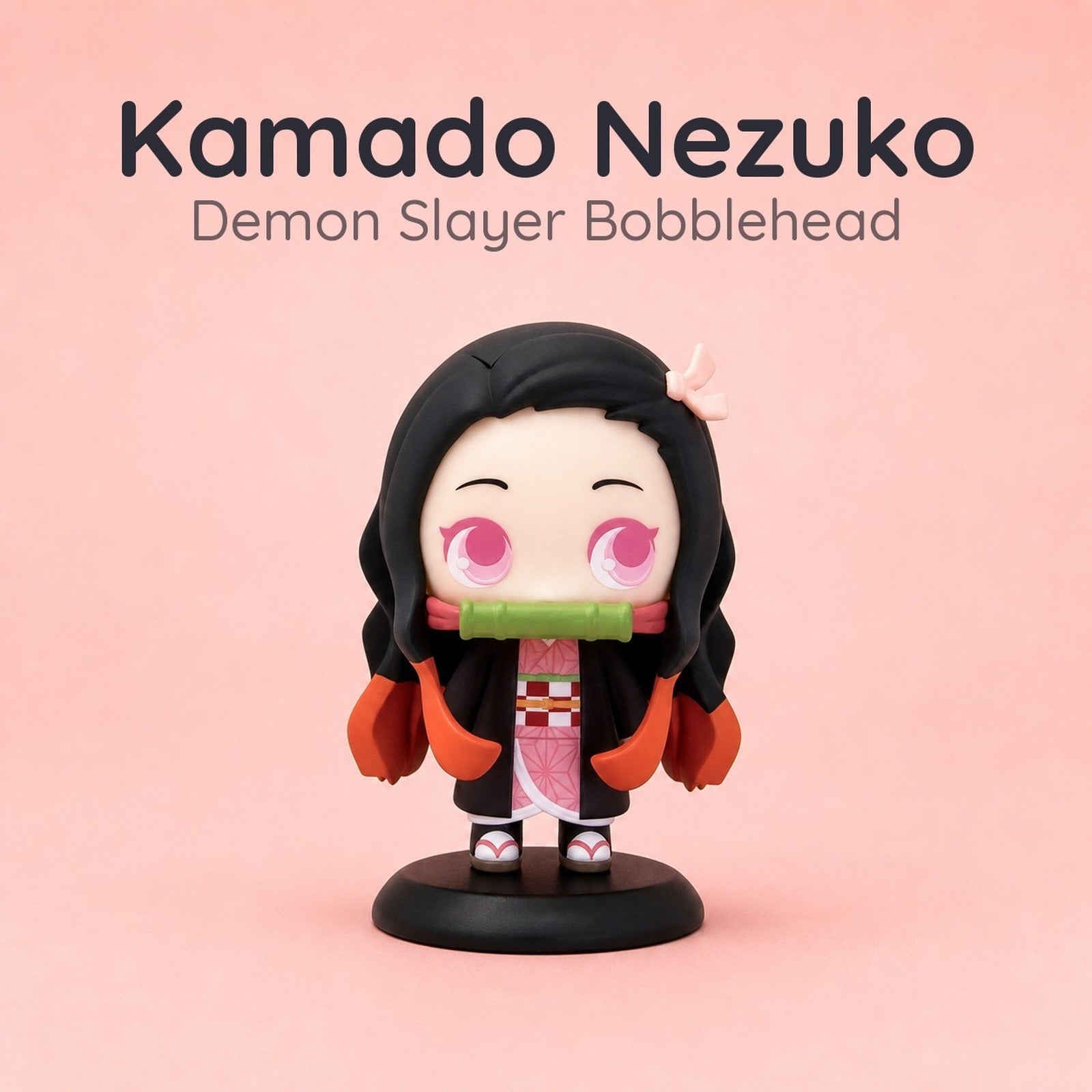Yurayura Head Demon Slayer: Kimetsu no Yaiba - Kamado Nezuko Bobblehead - Image 1
