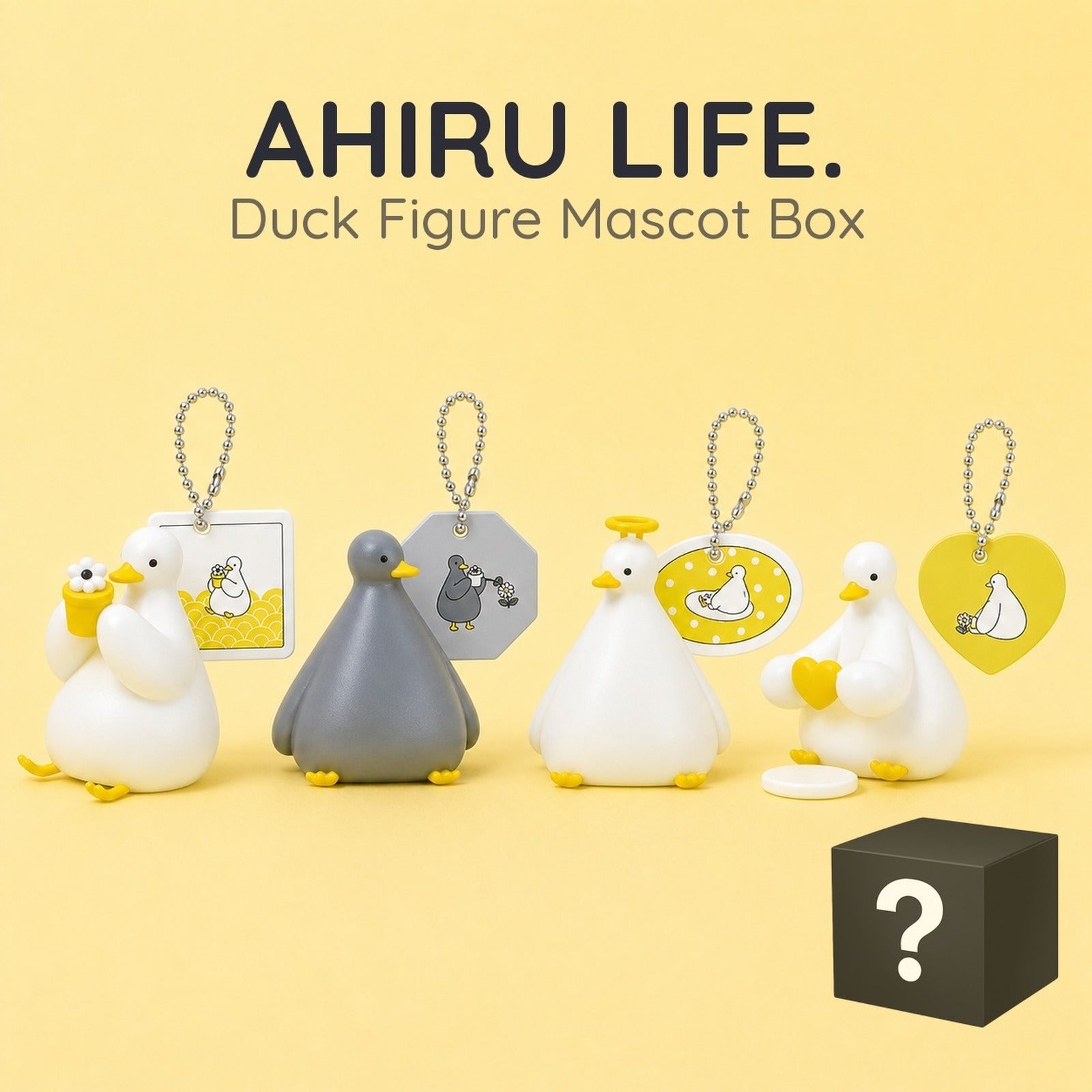 AHIRU LIFE. 3 - Duck Figure Mascot Gachapon Box (Blind Box) - Image 1