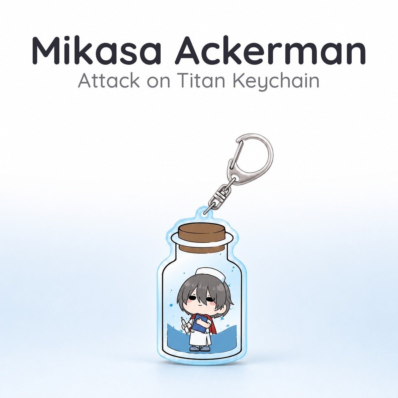 Attack on Titan The Final Season Vol. 15 Acrylic Key Chain - Mikasa Ackerman - Image 1