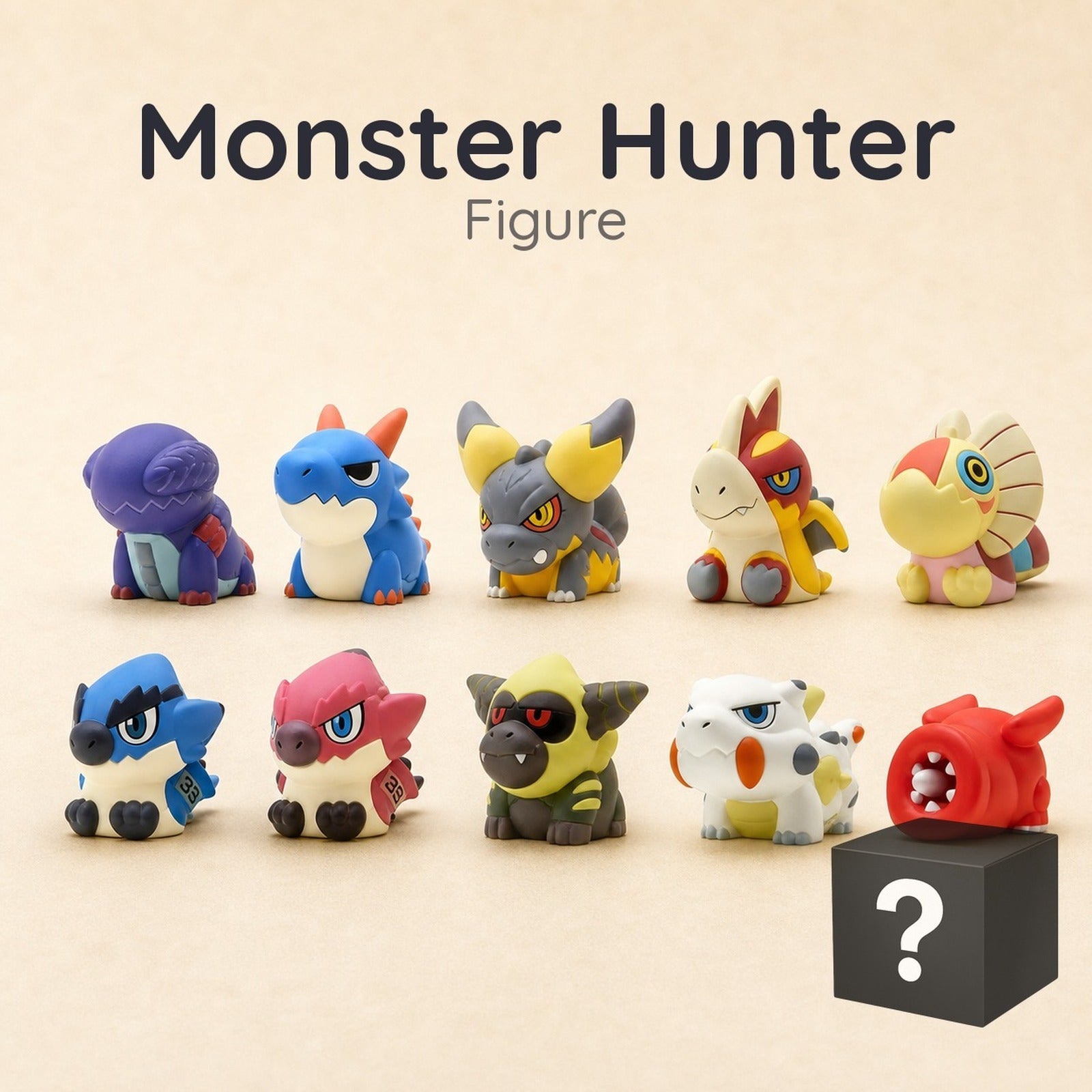 Capcom Figure Builder Finger Puppet Monster Hunter Vol. 2 - Image 1