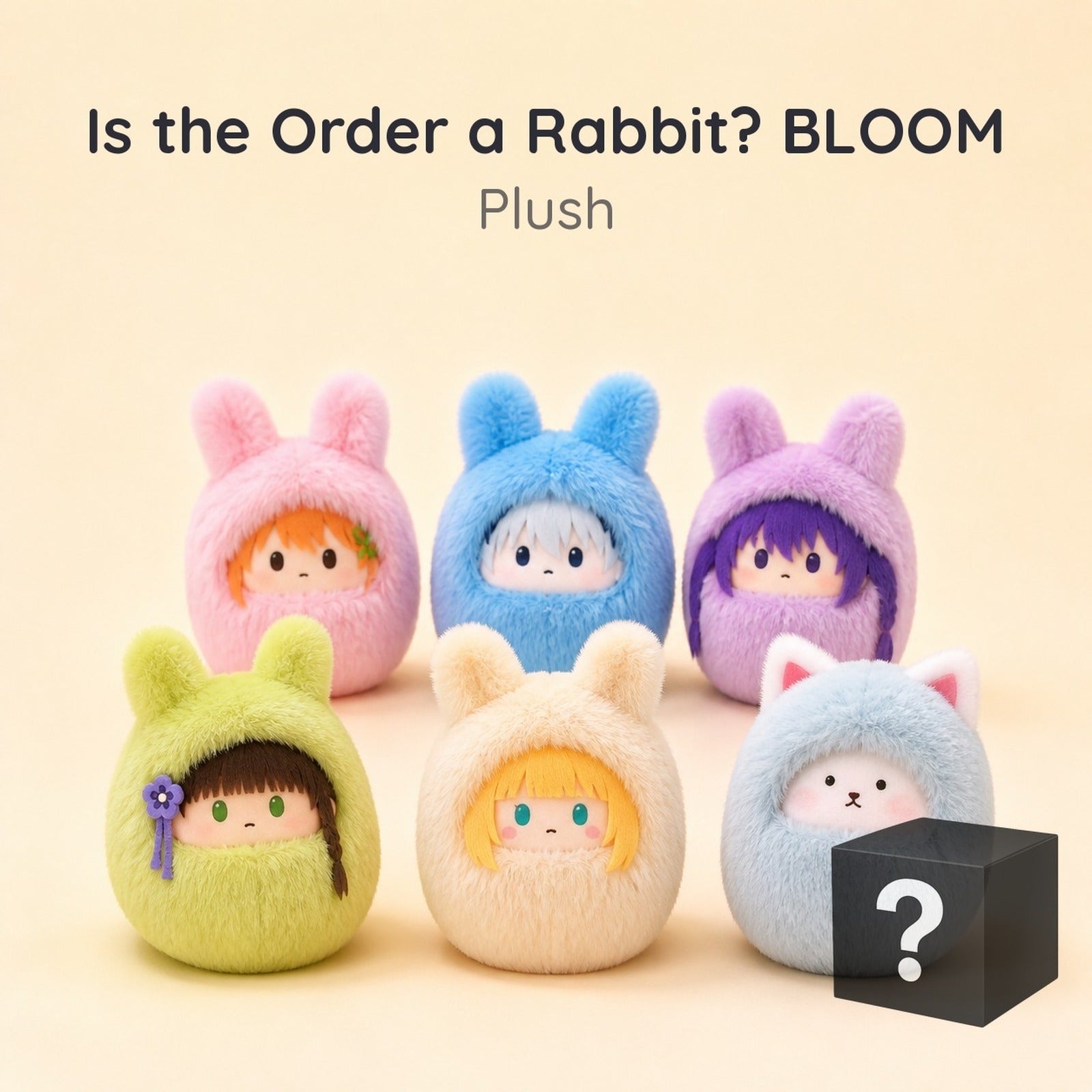 Is the order a rabbit? BLOOM Kurumi Tapi-nui Plush (Blind Box) - Image 1