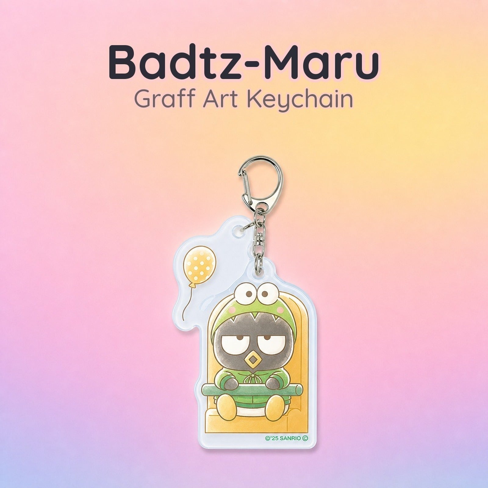 HAPIDANBUI Acrylic Key Chain with Parts 30 - Bad Badtz-Maru - Image 1