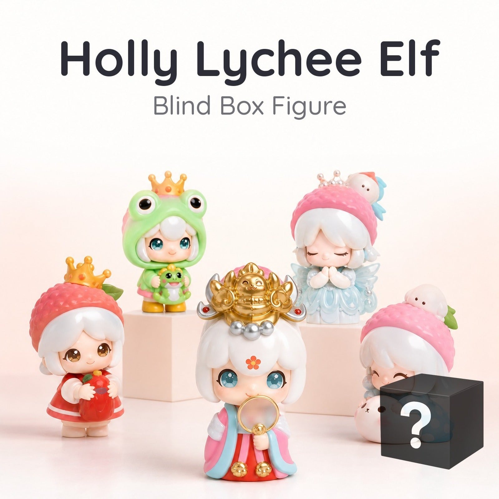 Holly Lychee Elf Series Figure by MAN QI LE (Blind Box) - Image 1