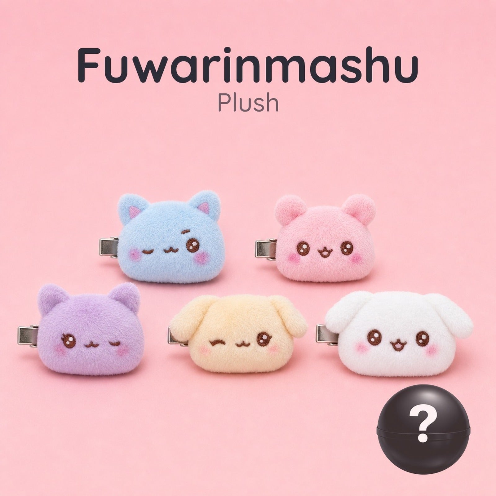 Fuwarinmashu Plush Bangs Clip (Blind Capsule) - Image 1
