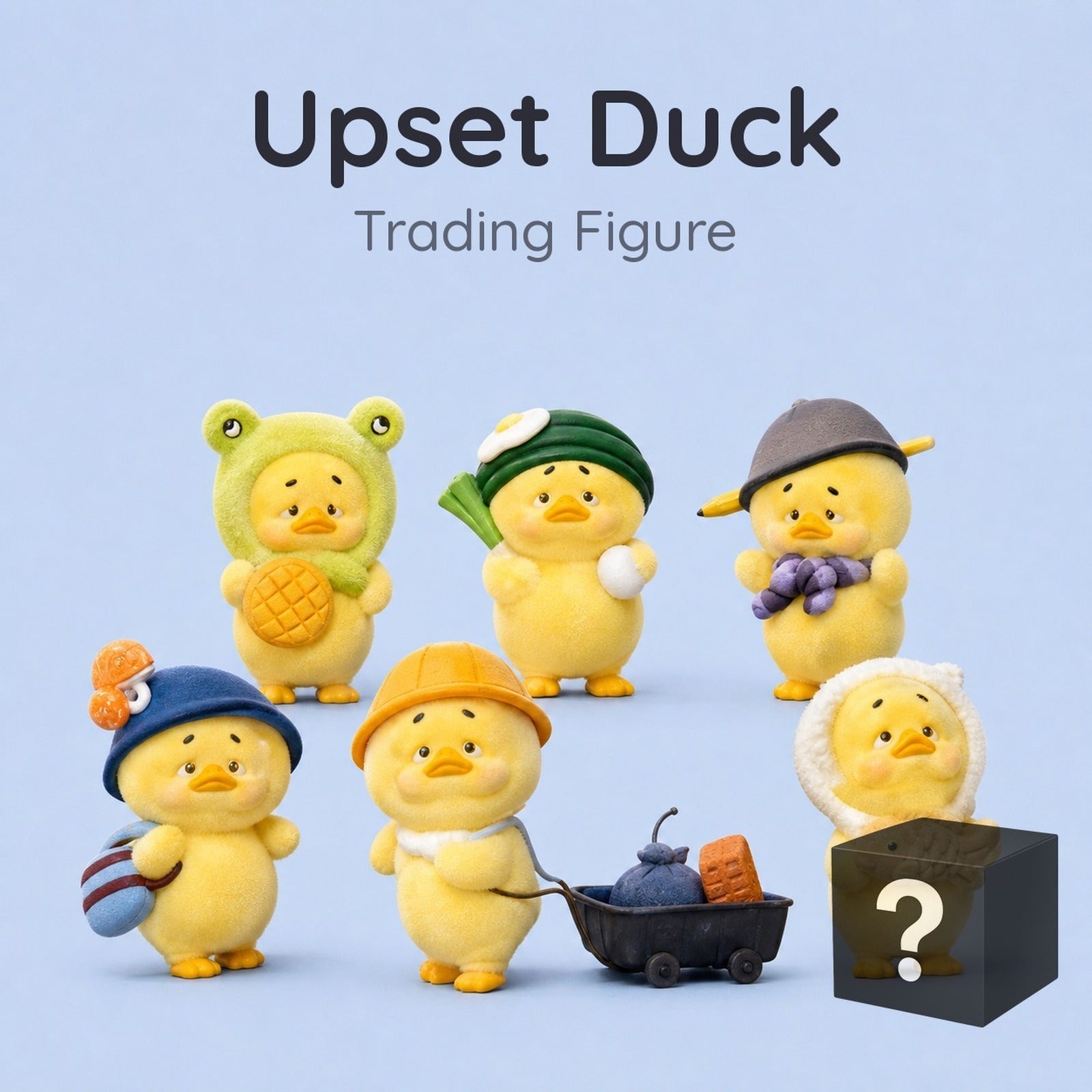 1983 Upset Duck Work Upsets Me Series Trading Figure (Blind Box) - Image 1