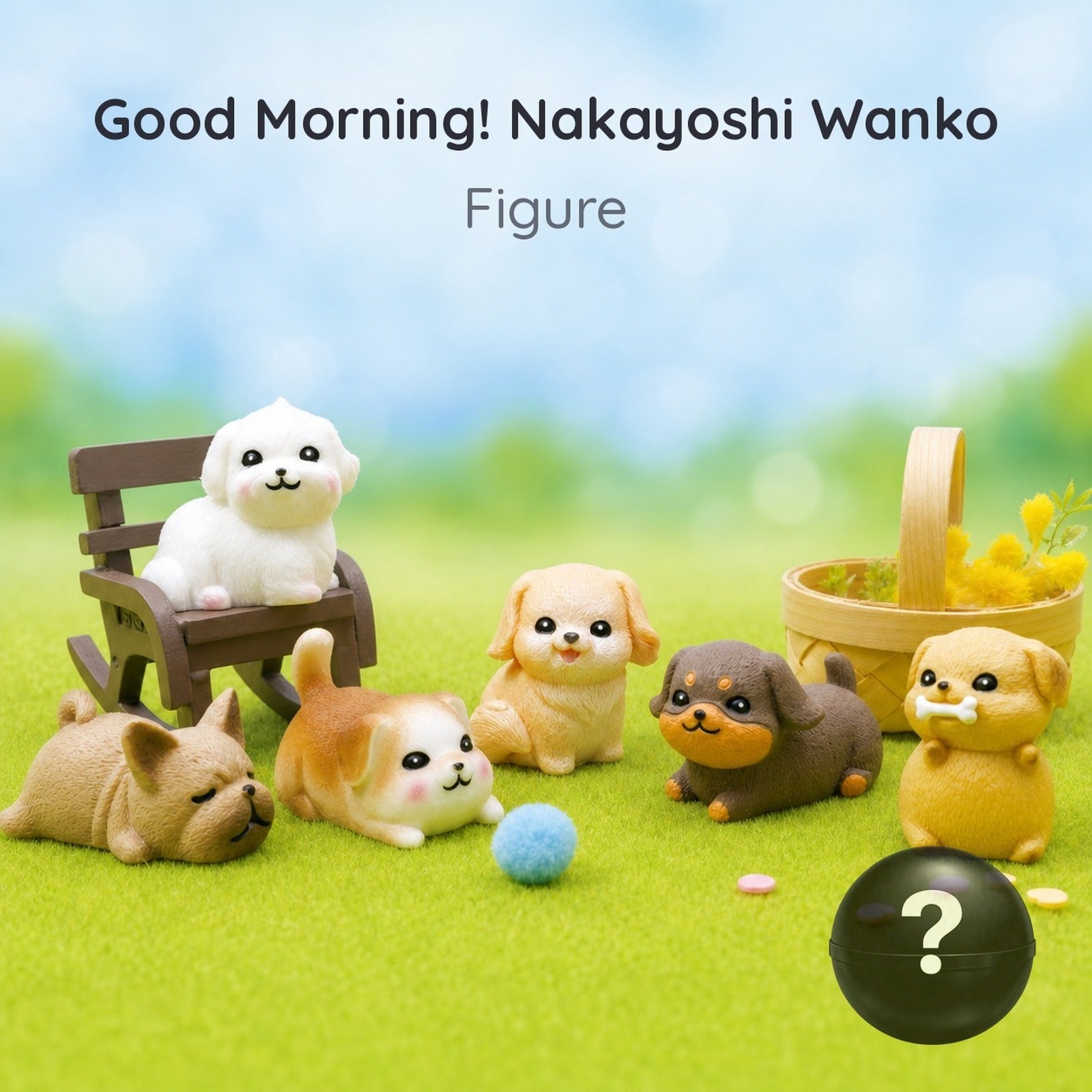 Good Morning! Nakayoshi Wanko Mascot Figure (Blind Capsule) - Image 1