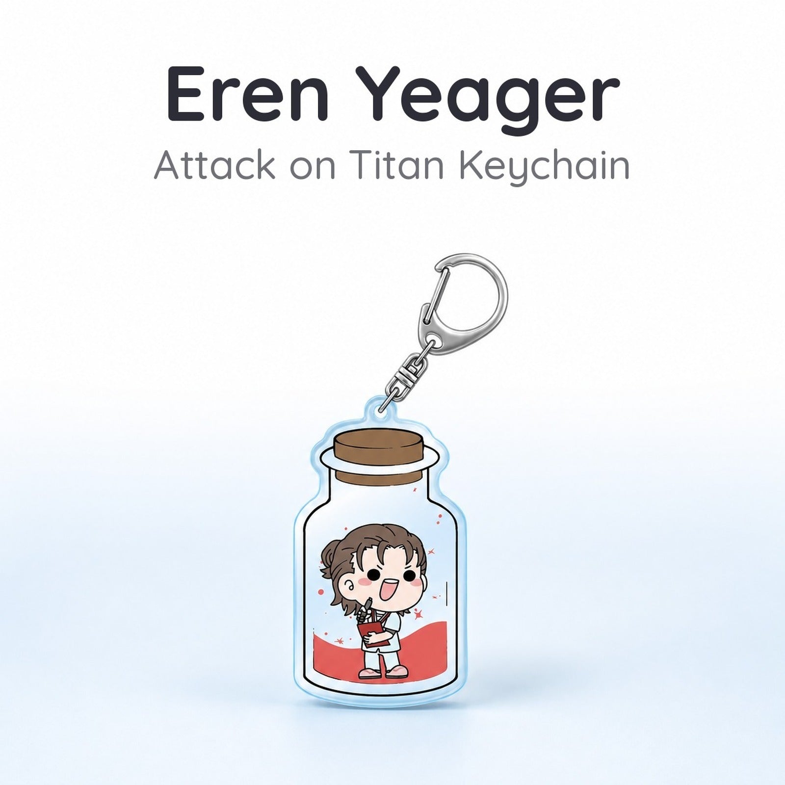 Attack on Titan The Final Season Vol. 15 Acrylic Key Chain - Eren Yeager - Image 1