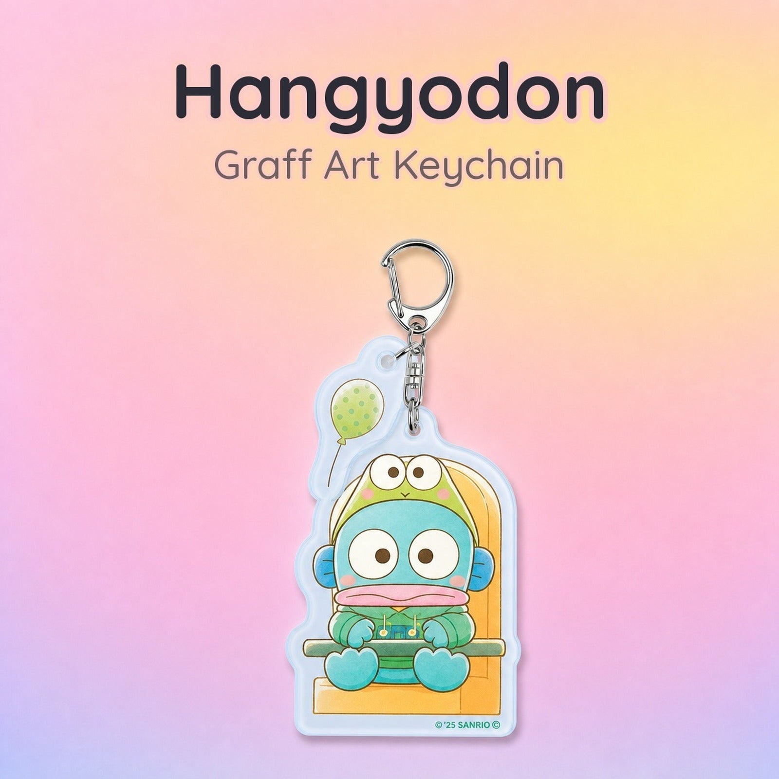 HAPIDANBUI Acrylic Key Chain with Parts 31 - Hangyodon - Image 1