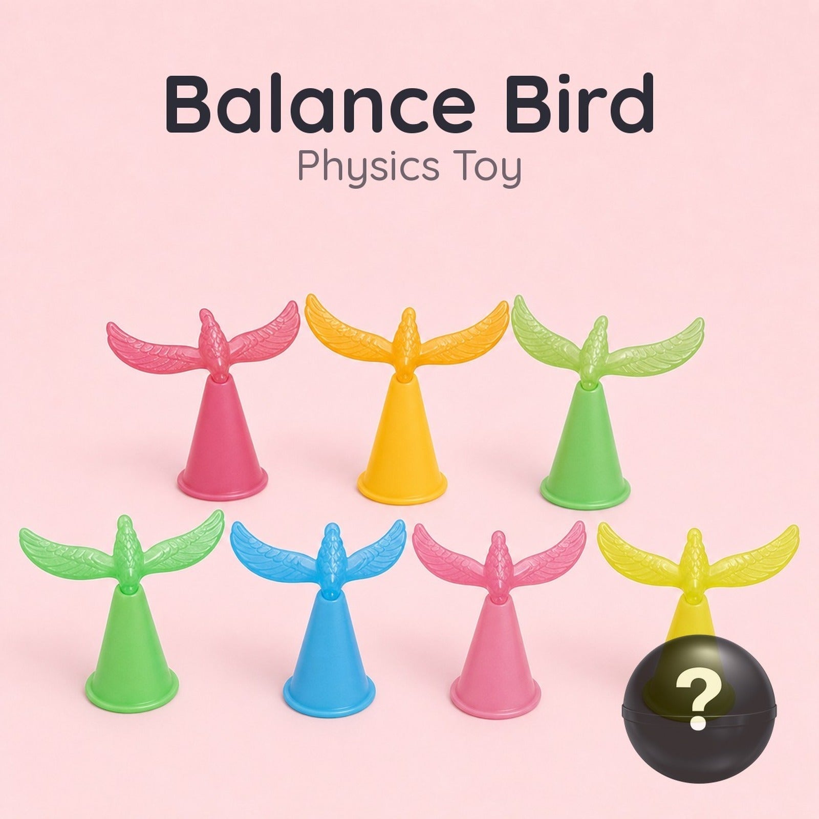 Yurayura - Balance Bird Physics Toy (Blind Capsule) - Image 1