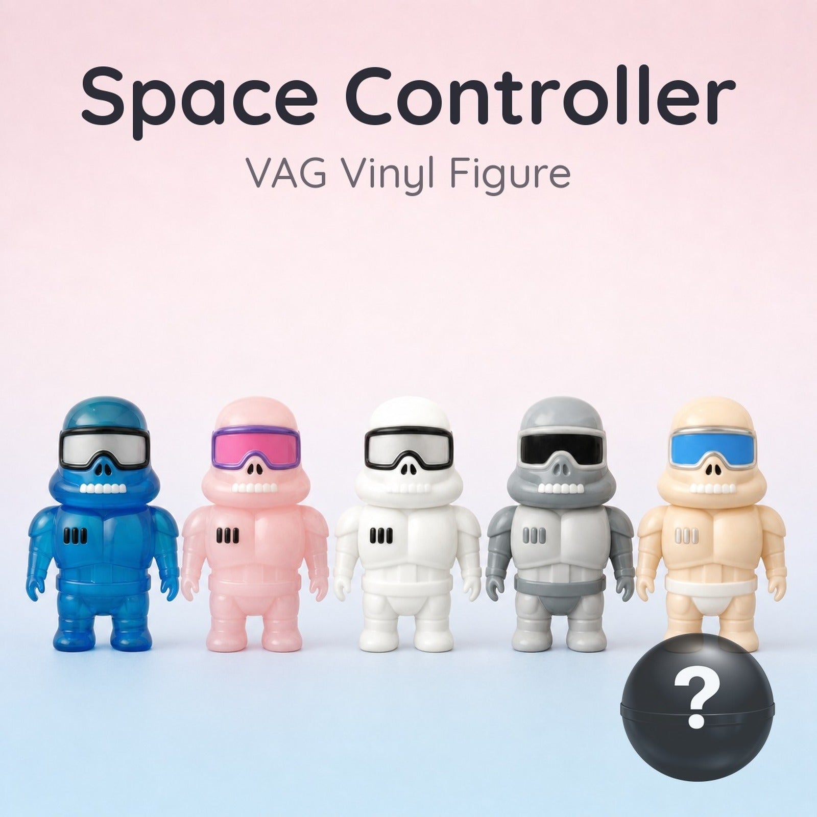VAG Series 45 - Space Controller Vinyl Figure (Blind Capsule) - Image 1