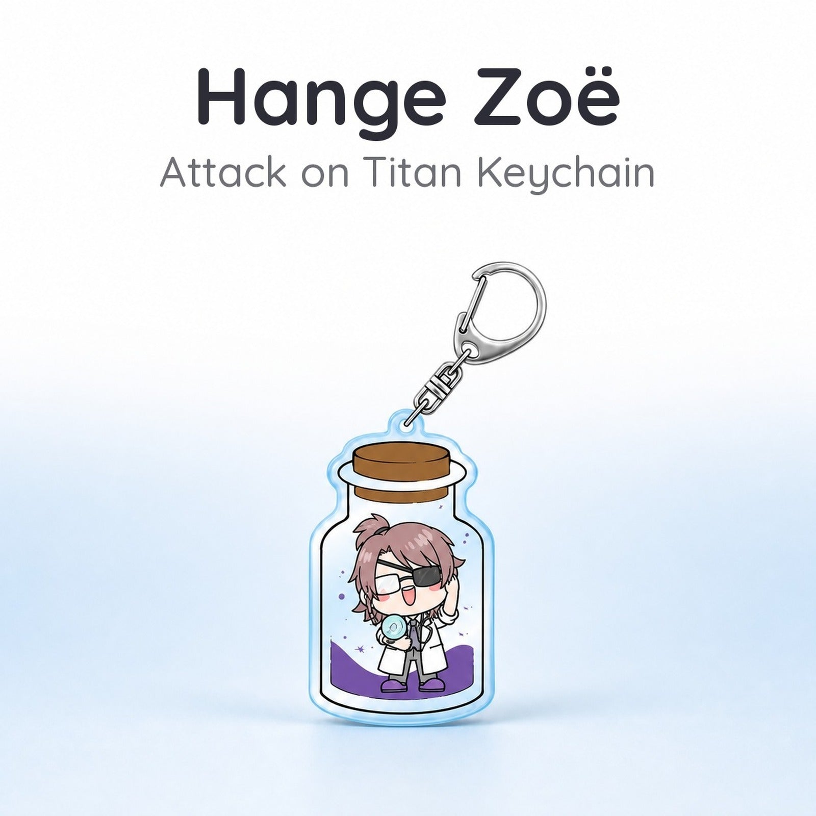 Attack on Titan The Final Season Vol. 15 Acrylic Key Chain - Hange Zoë - Image 1