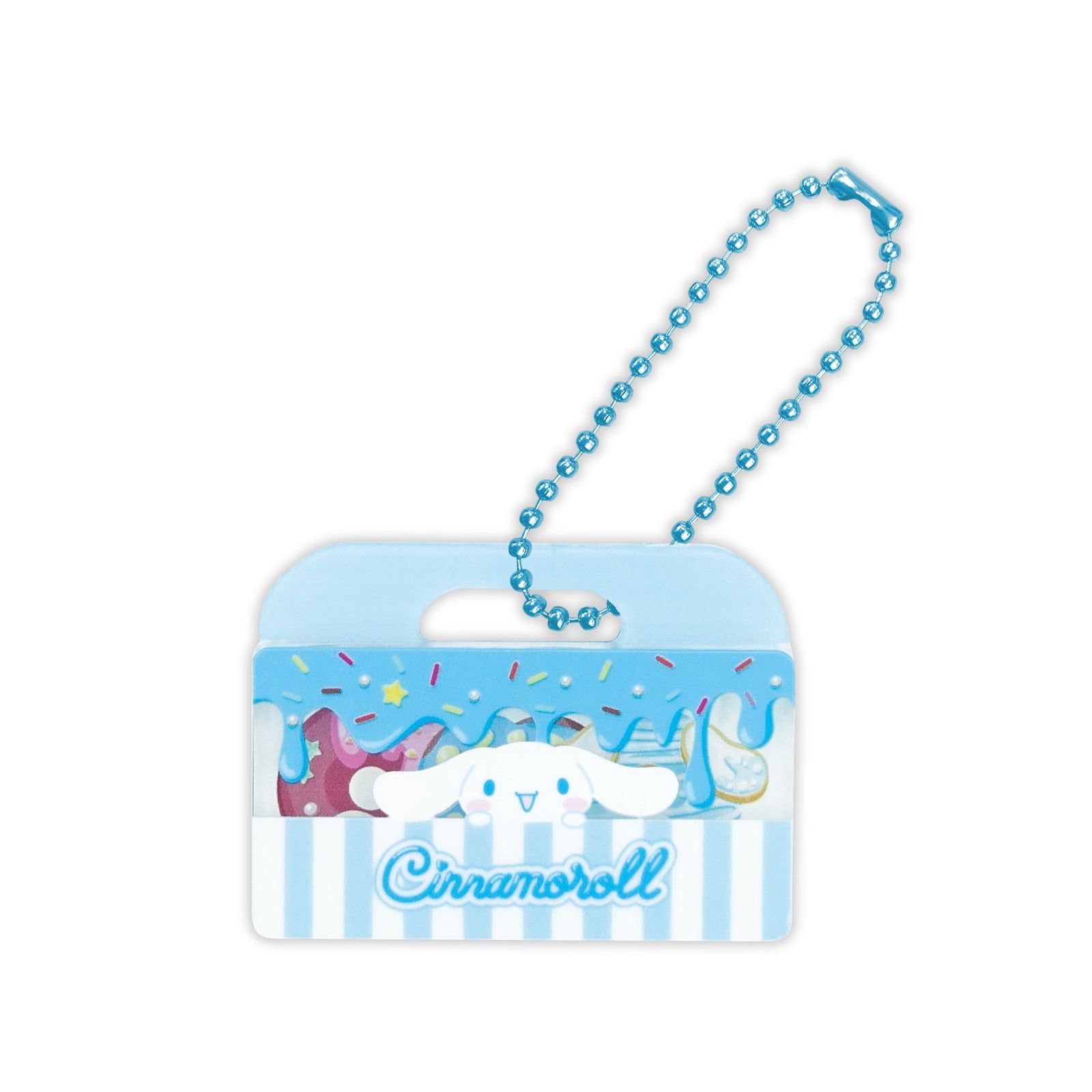 Sanrio Cinnamoroll Donut Package Keychain - Sweet Treats Design - Image 2