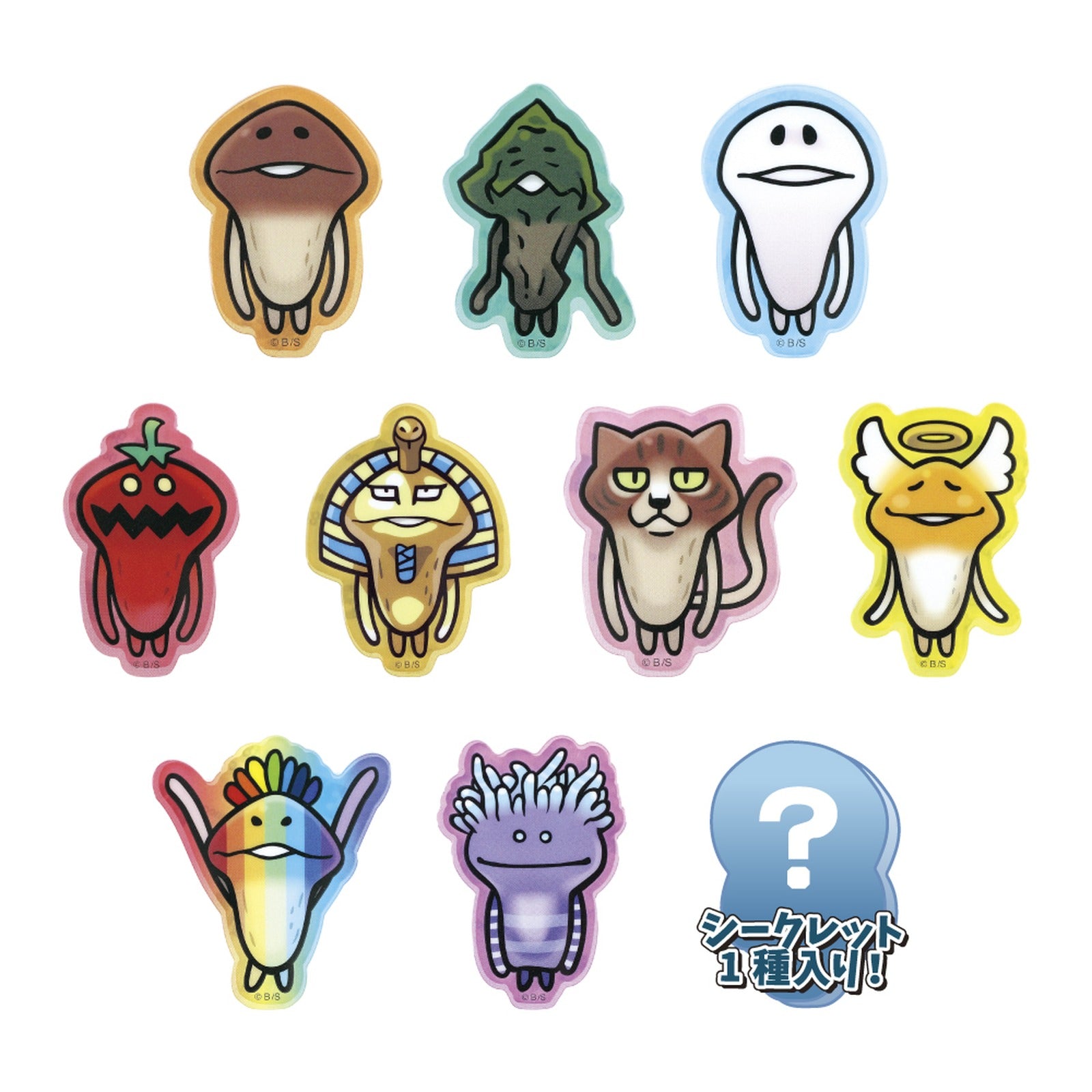 Touch Detective Mushroom Cultivation Kit Secret Acrylic Sticker Gachapon (Blind Bag) - Image 2