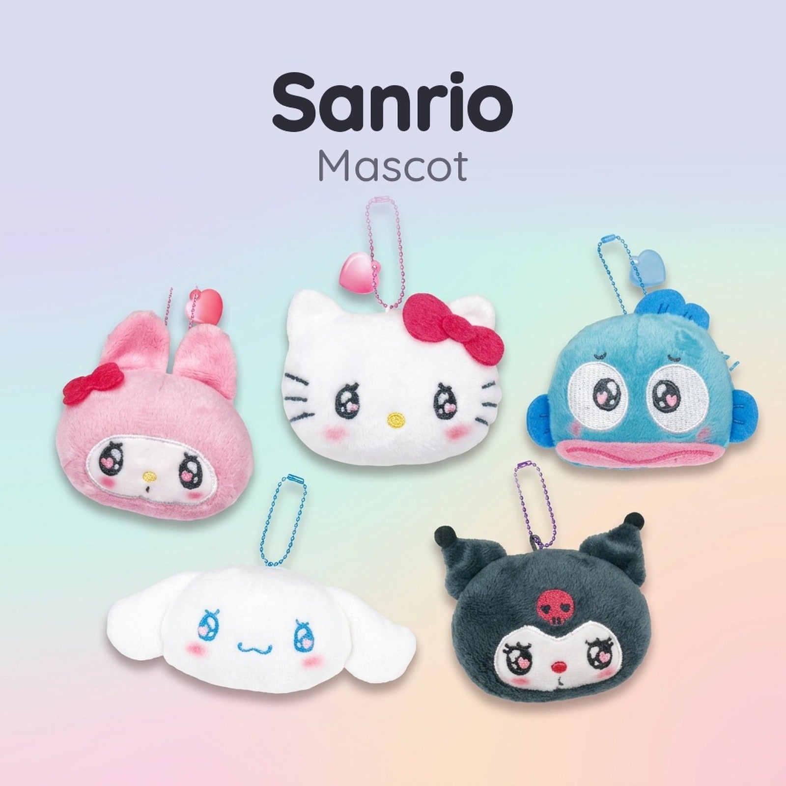 Sanrio Characters Narashite Pippi! Mascot Plush that Makes Sounds -Emo Kyun Design- (Blind Capsule) - Image 2