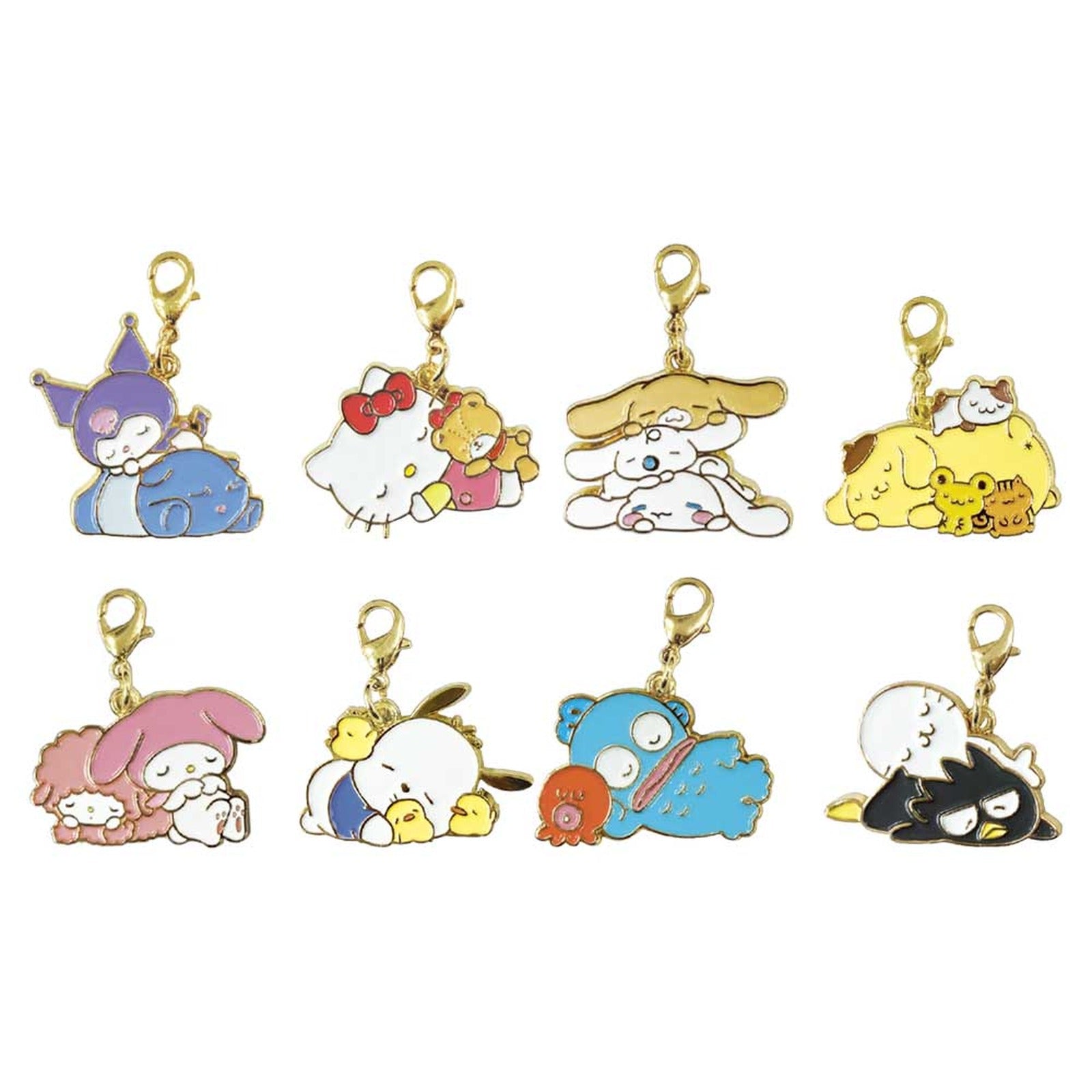 Sanrio Characters Trading Metal Charm - Suyasuya Sleeping Collection (Blind Bag) - Image 2