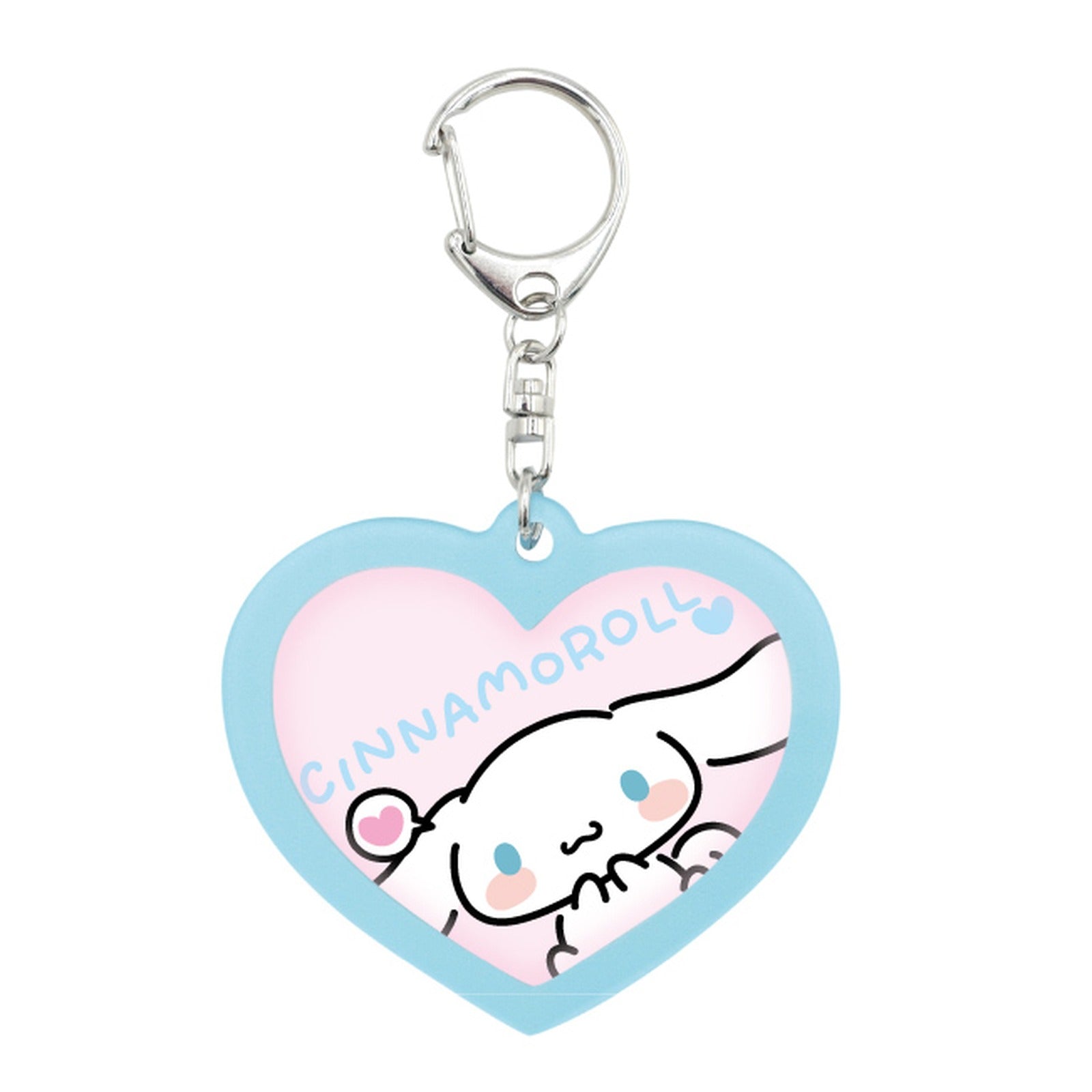 Sanrio Cinnamoroll Meromero Change Keychain - Lenticular Expression Charm - Image 2