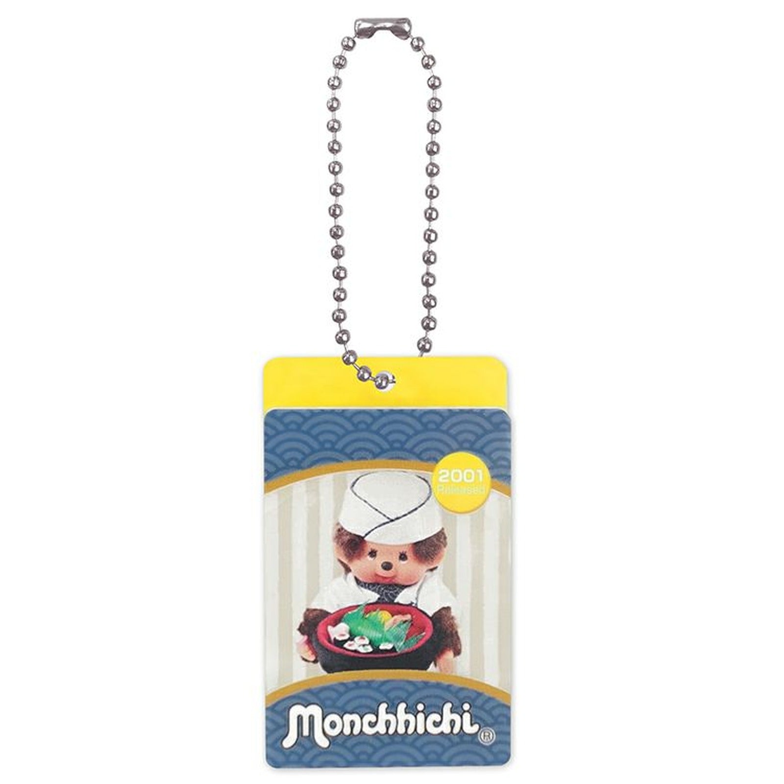 Monchhichi Acrylic Stand Museum Keychain - Sushi Chef Edition - Image 2