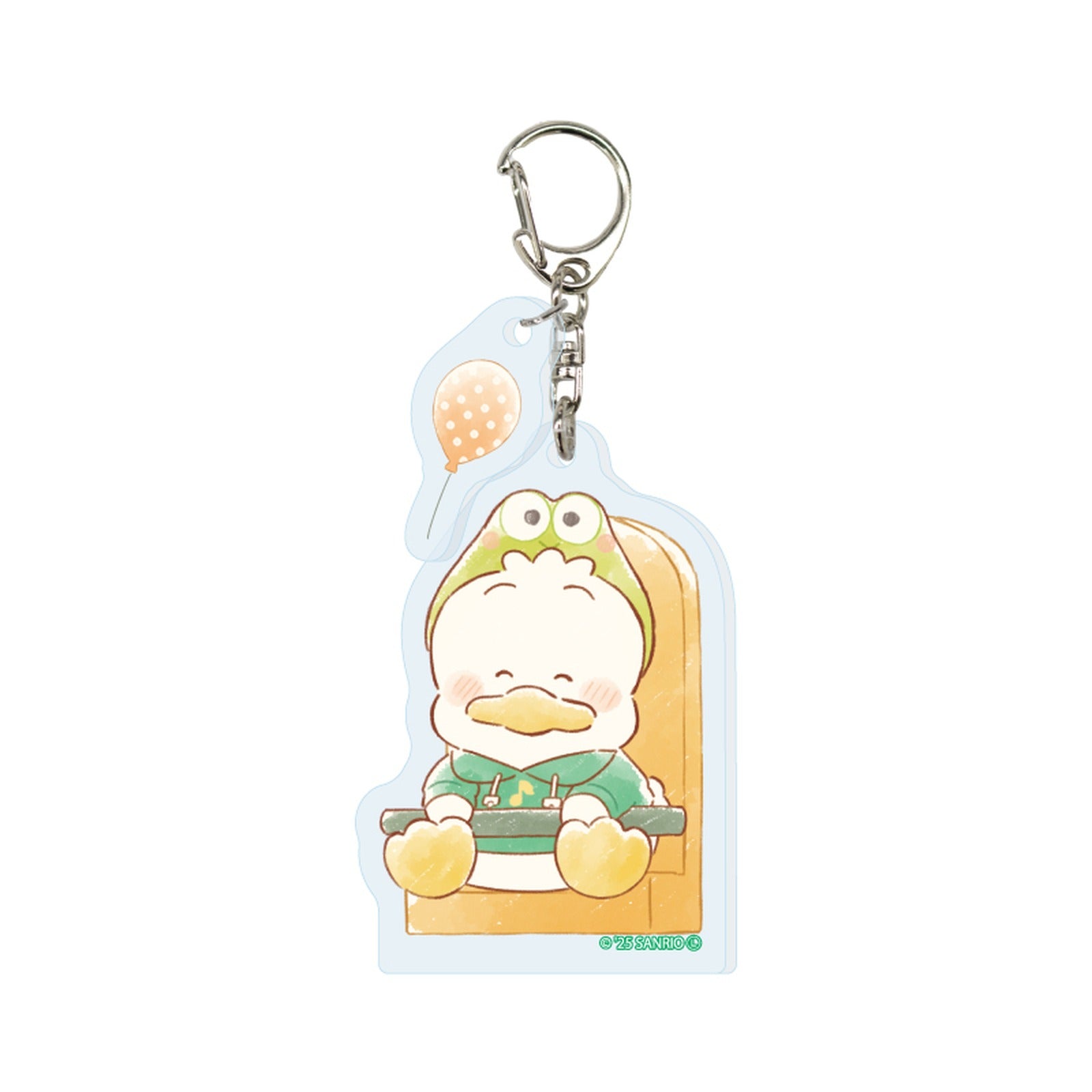 HAPIDANBUI Acrylic Key Chain with Parts 32 - Ahiru no Pekkle - Image 2