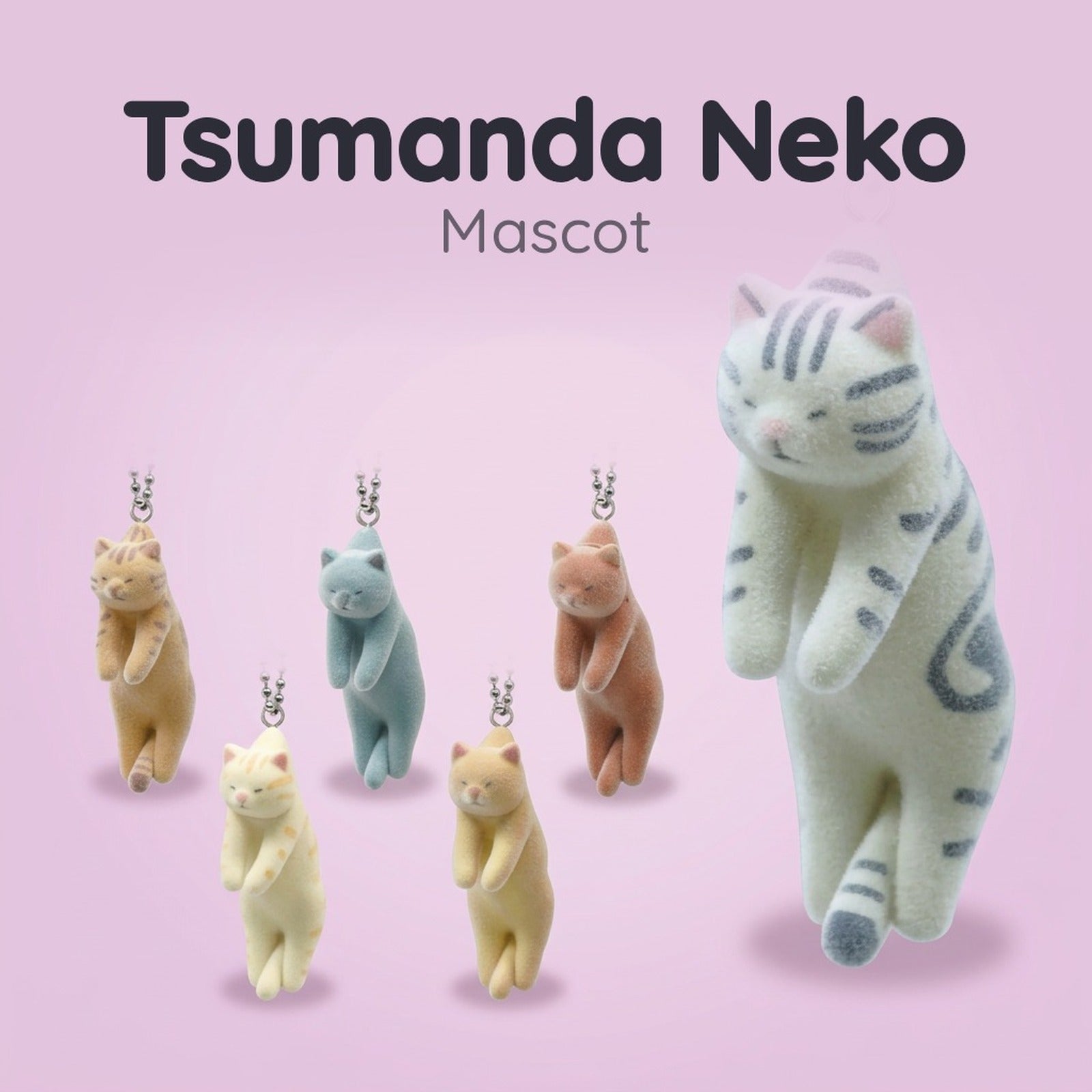 Tsumanda Neko Mascot Ball Chain 2 (Blind Capsule) - Image 2