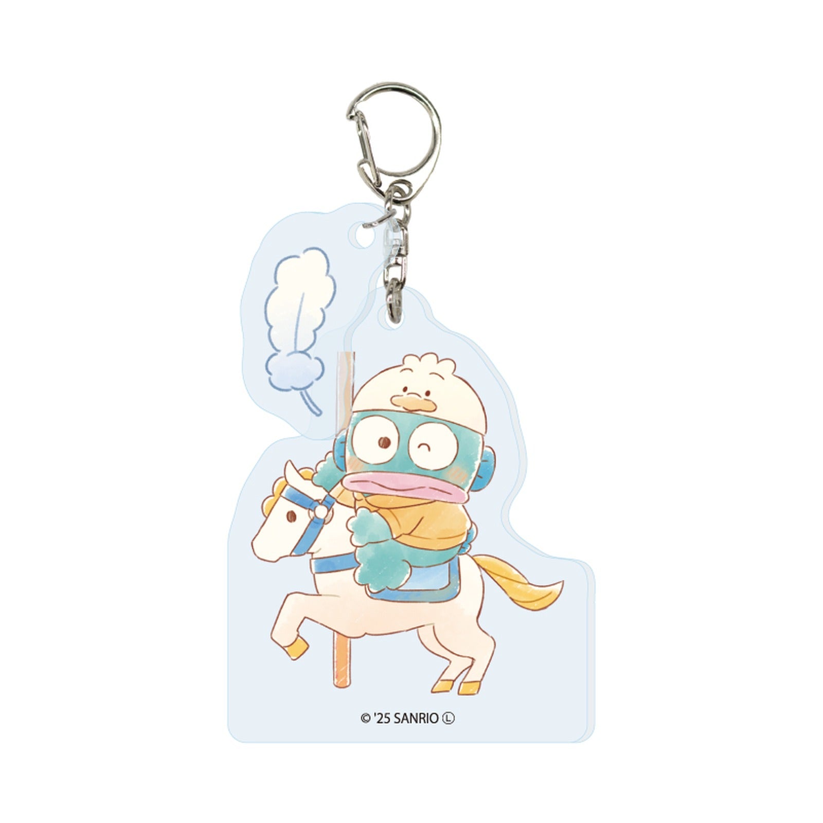 HAPIDANBUI Acrylic Key Chain with Parts 38 - Hangyodon Graff Art - Image 2