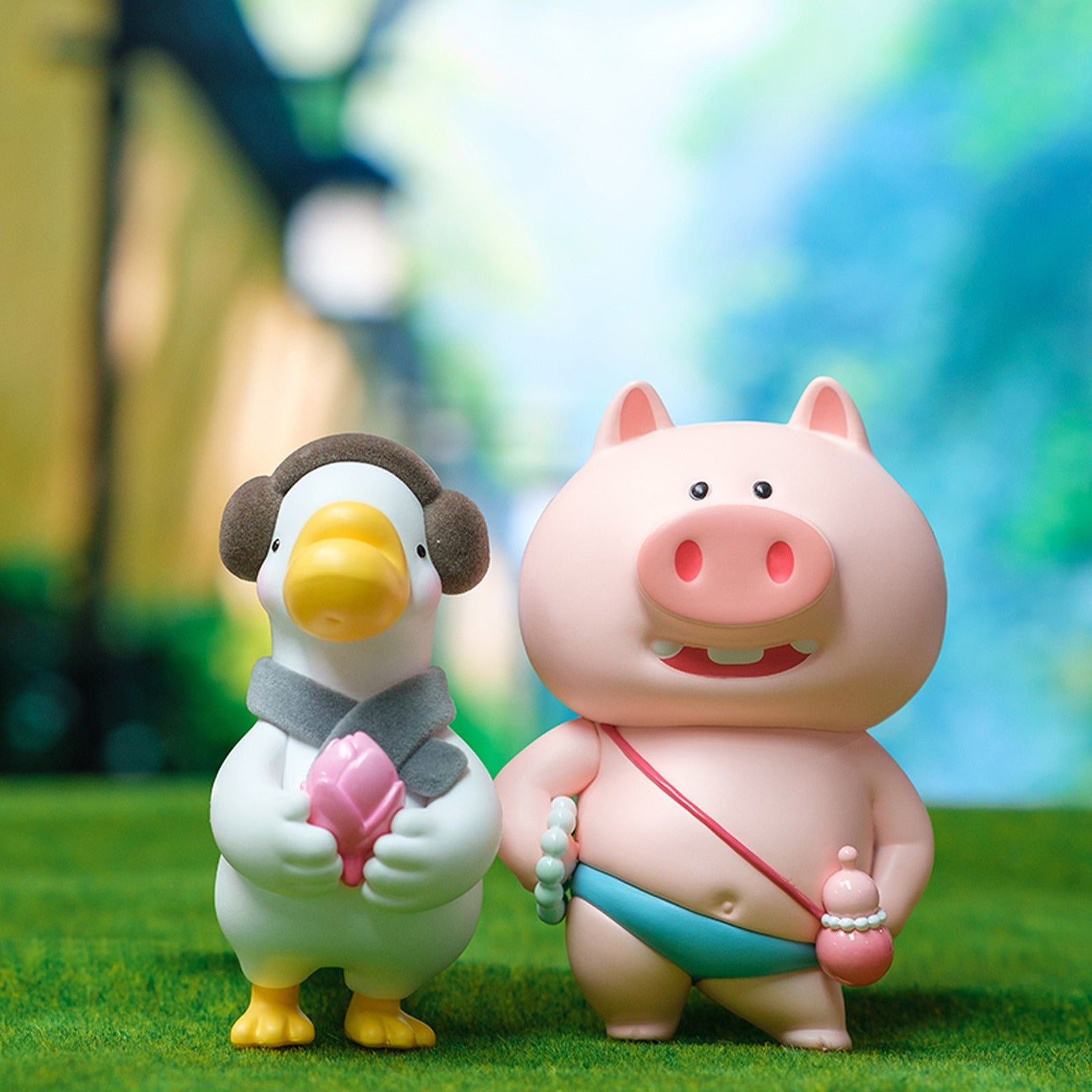 XFREE Fruit Goose vs Dudu Pig Rampage Check-in Squad (Blind Box) - Image 3