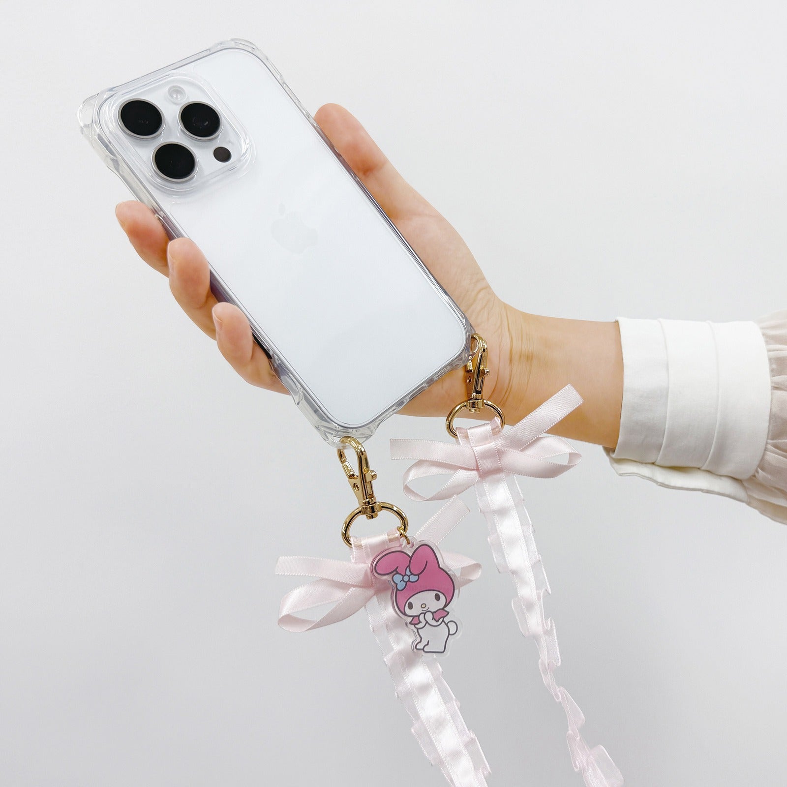 Sanrio Characters Frill Ribbon Shoulder Strap - My Melody - Image 4