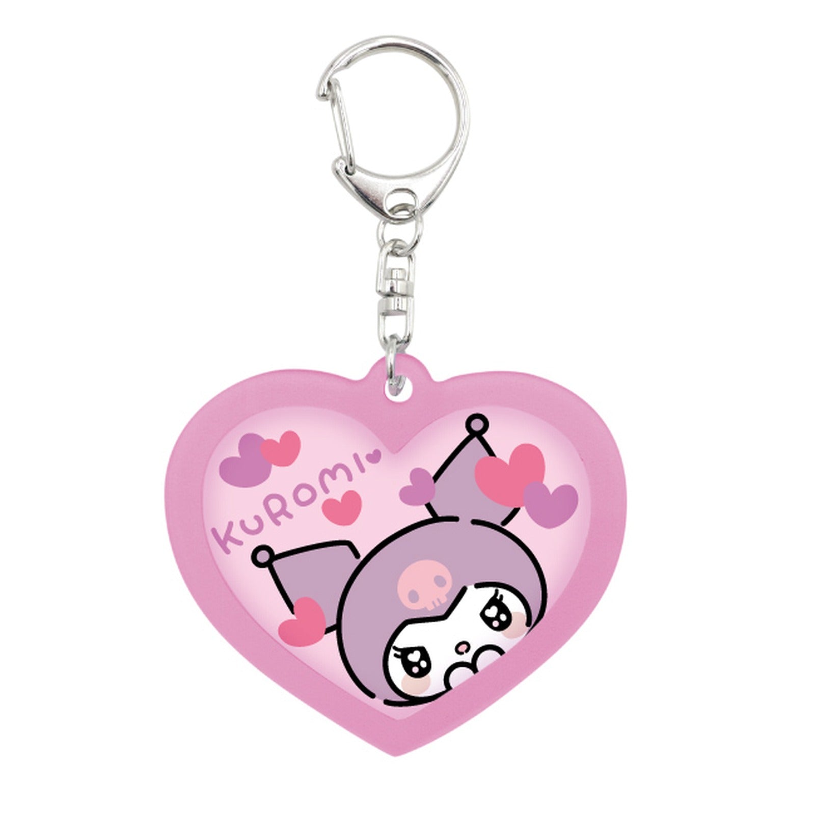 Sanrio Kuromi Meromero Change Keychain - Lenticular Expression Charm - Image 4