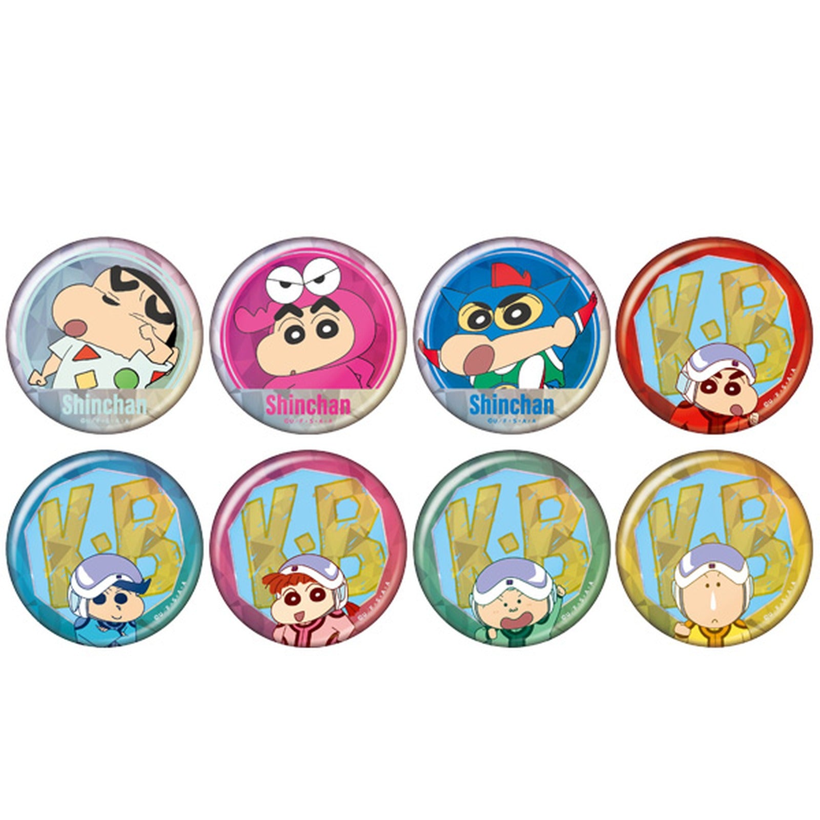 Crayon Shin-chan Sparkle Can Badge Collection - Trading Badges (Blind Bag) - Image 5
