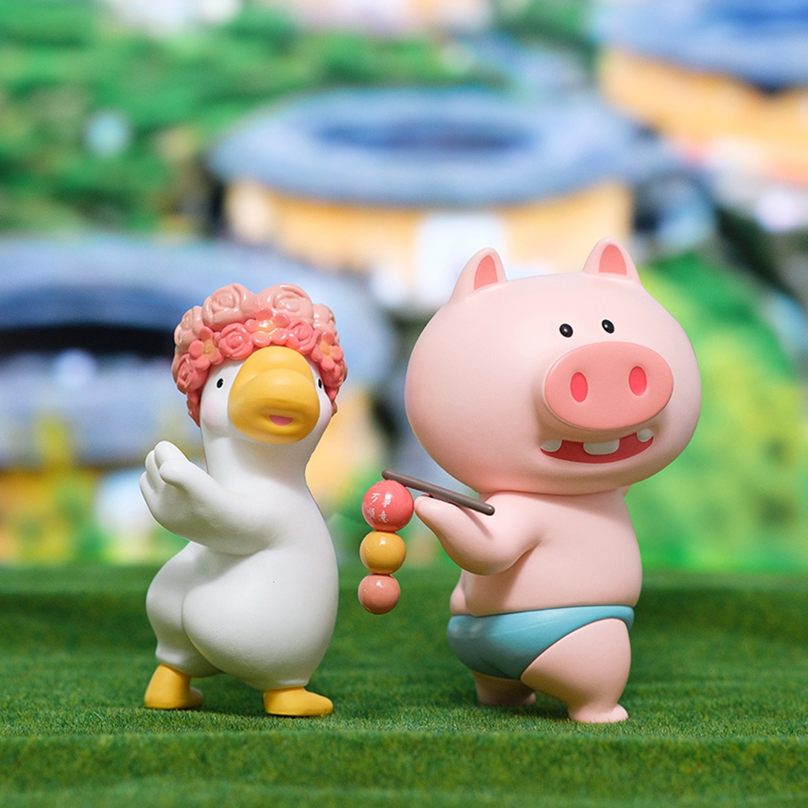 XFREE Fruit Goose vs Dudu Pig Rampage Check-in Squad (Blind Box) - Image 5