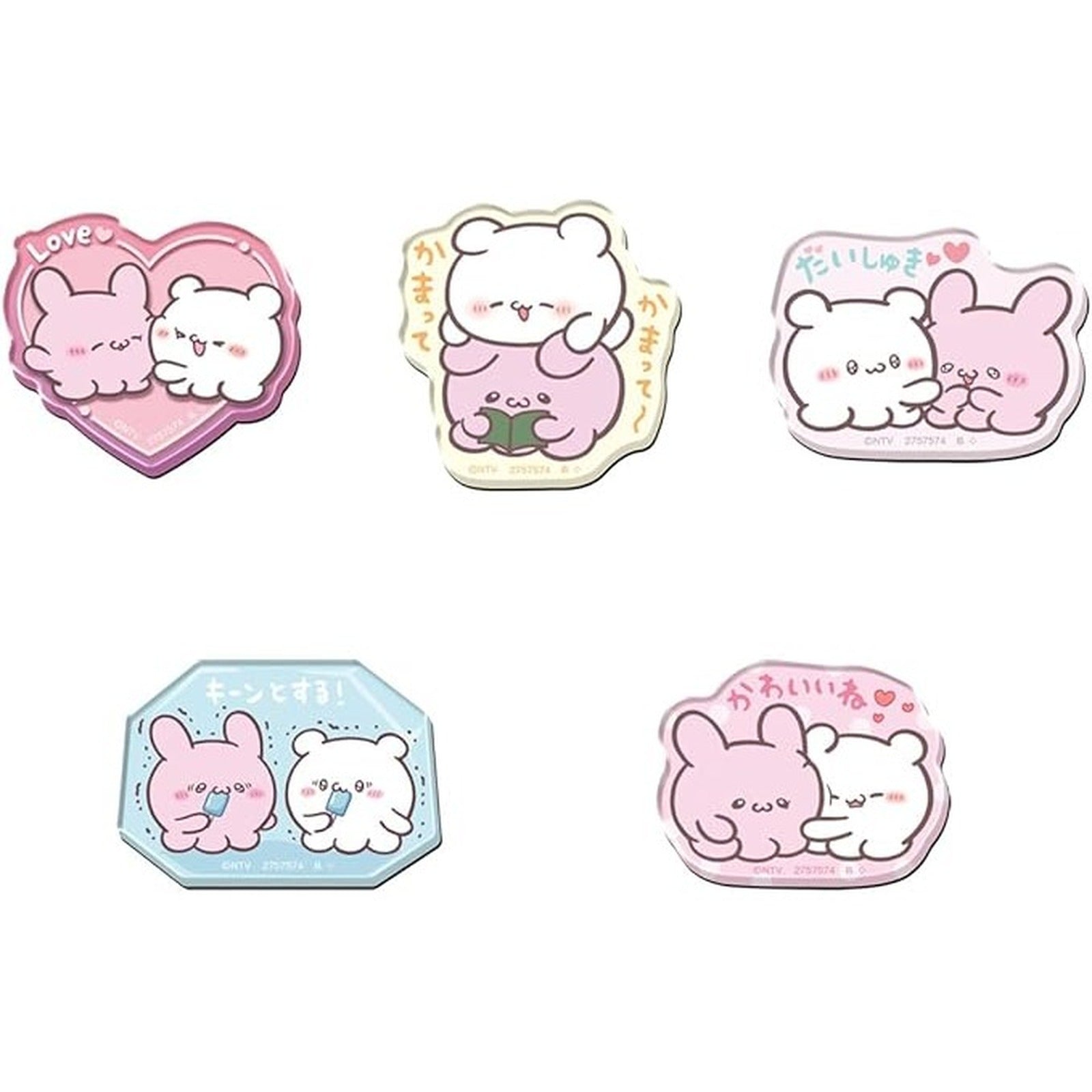 Bandai Loveez Character Magnets - Candy Toy Acrylic Magnet Collection (Blind Bag) - Image 5