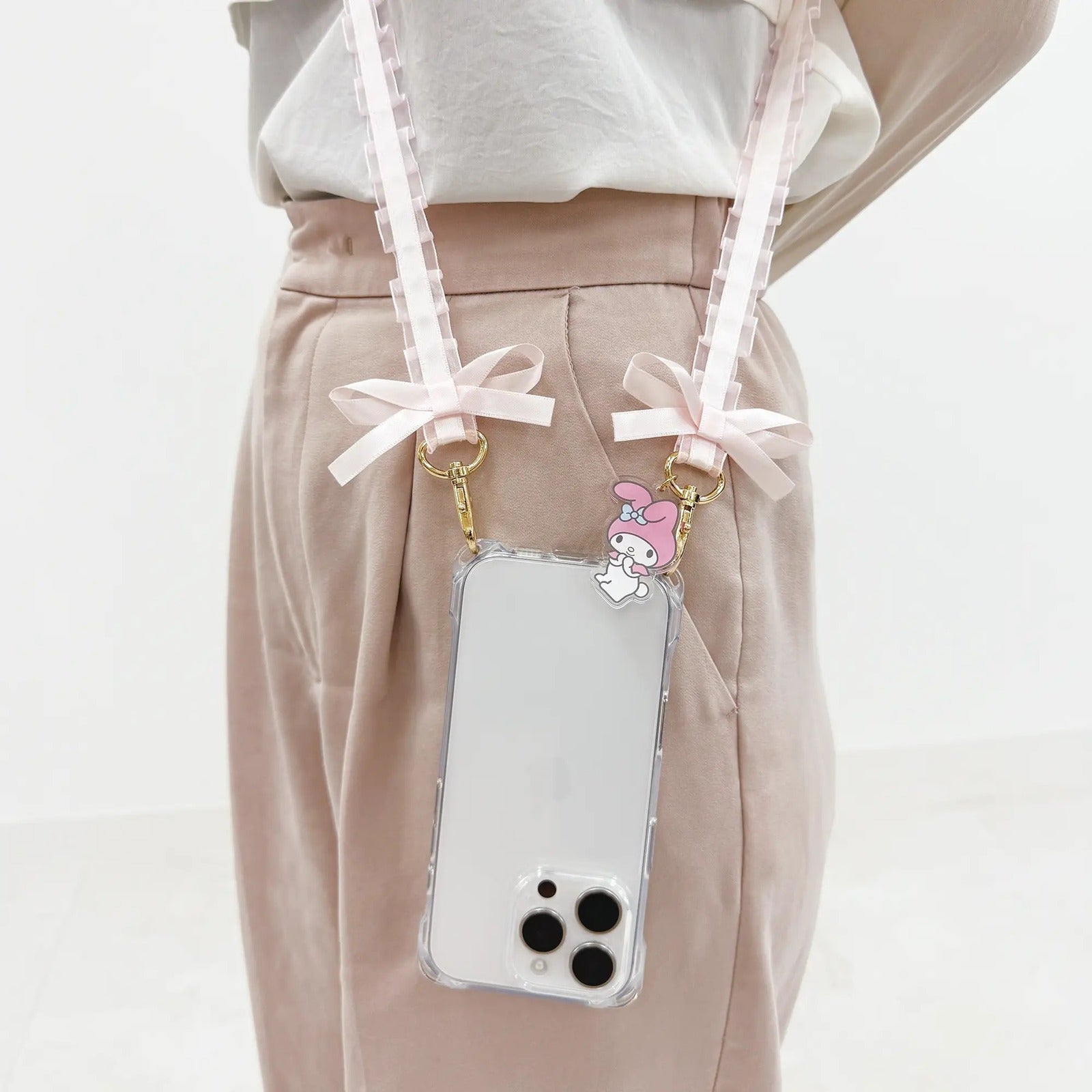 Sanrio Characters Frill Ribbon Shoulder Strap - Hello Kitty - Image 6
