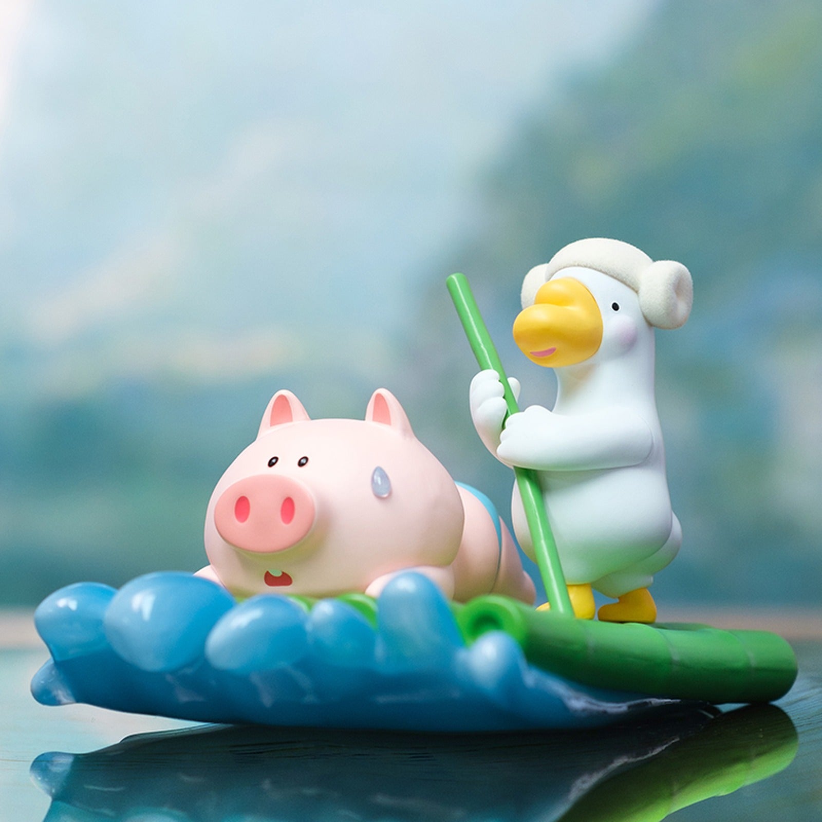 XFREE Fruit Goose vs Dudu Pig Rampage Check-in Squad (Blind Box) - Image 6