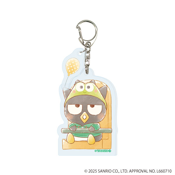 Acrylic Key Chain with Parts HAPIDANBUI 28 Pochacco (Graff Art Illustration)