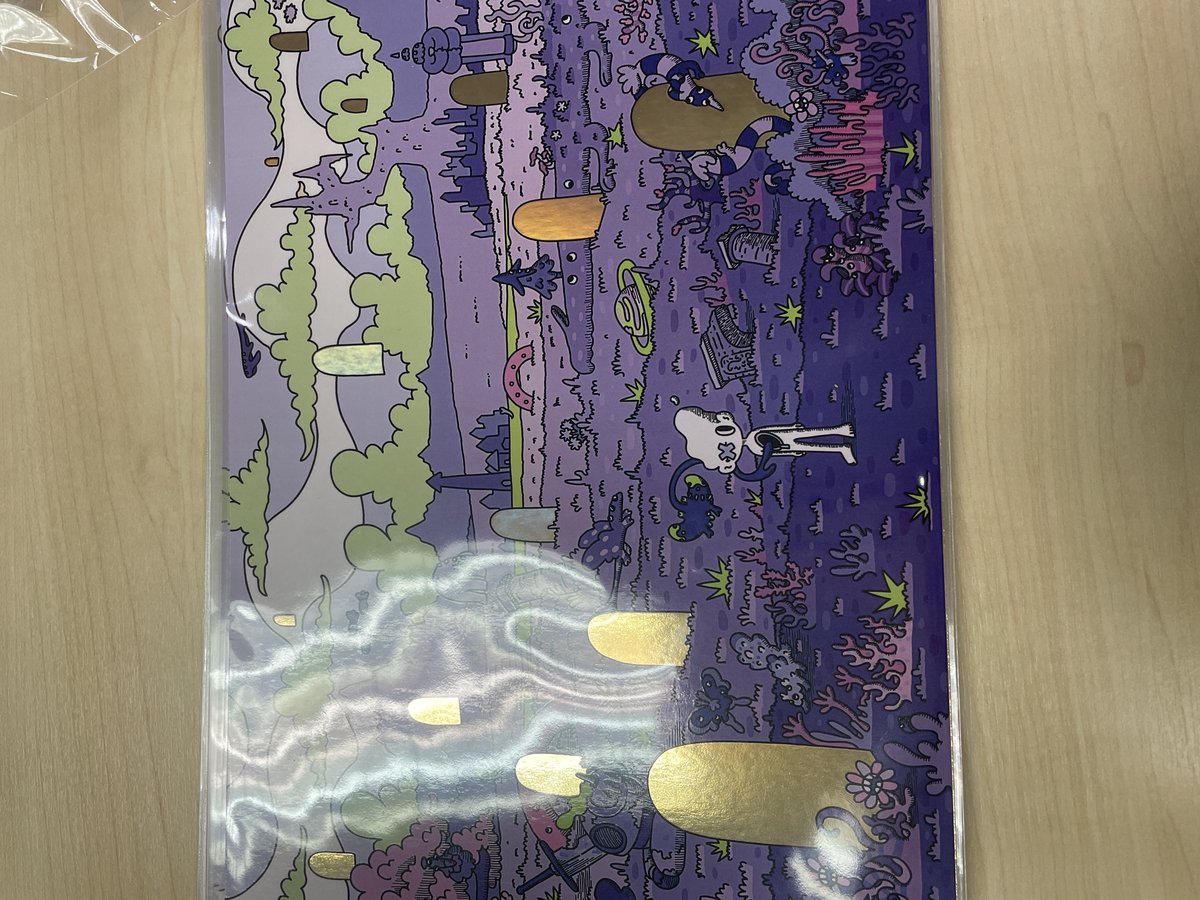 A4 Poster The Golden Door