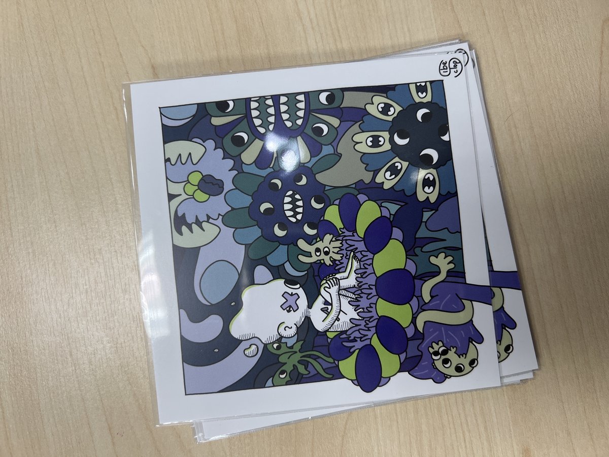 5x5 postcard Beauty but bites?