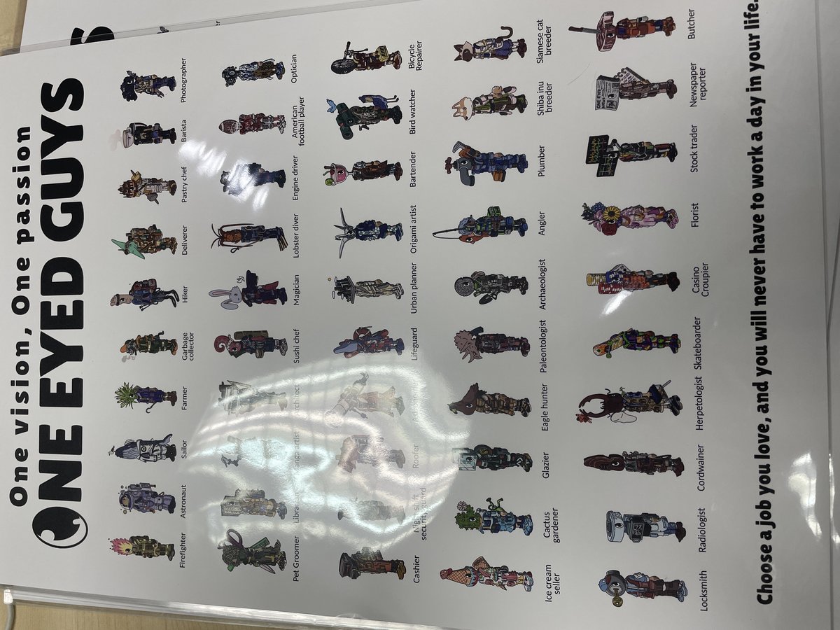 A3 Poster One Eyed Guys